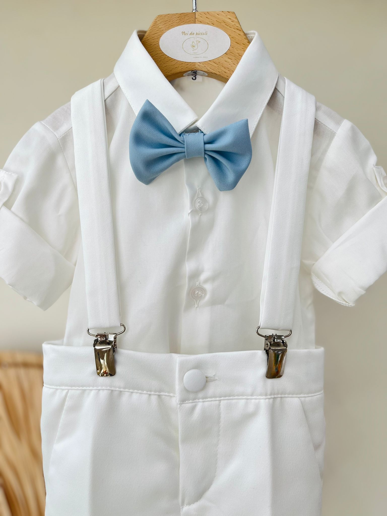 COMPLETO CERIMONIALE BIANCO - Noi da piccoli