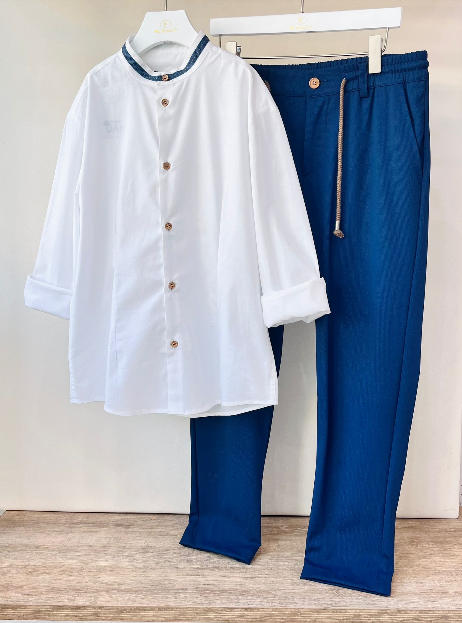 COMPLETO CERIMONIALE BLU - Noi da piccoli