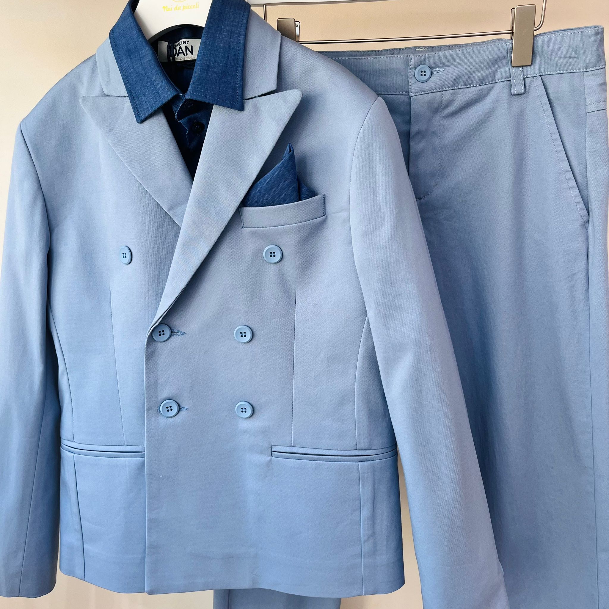 COMPLETO CERIMONIALE BLU - Noi da piccoli