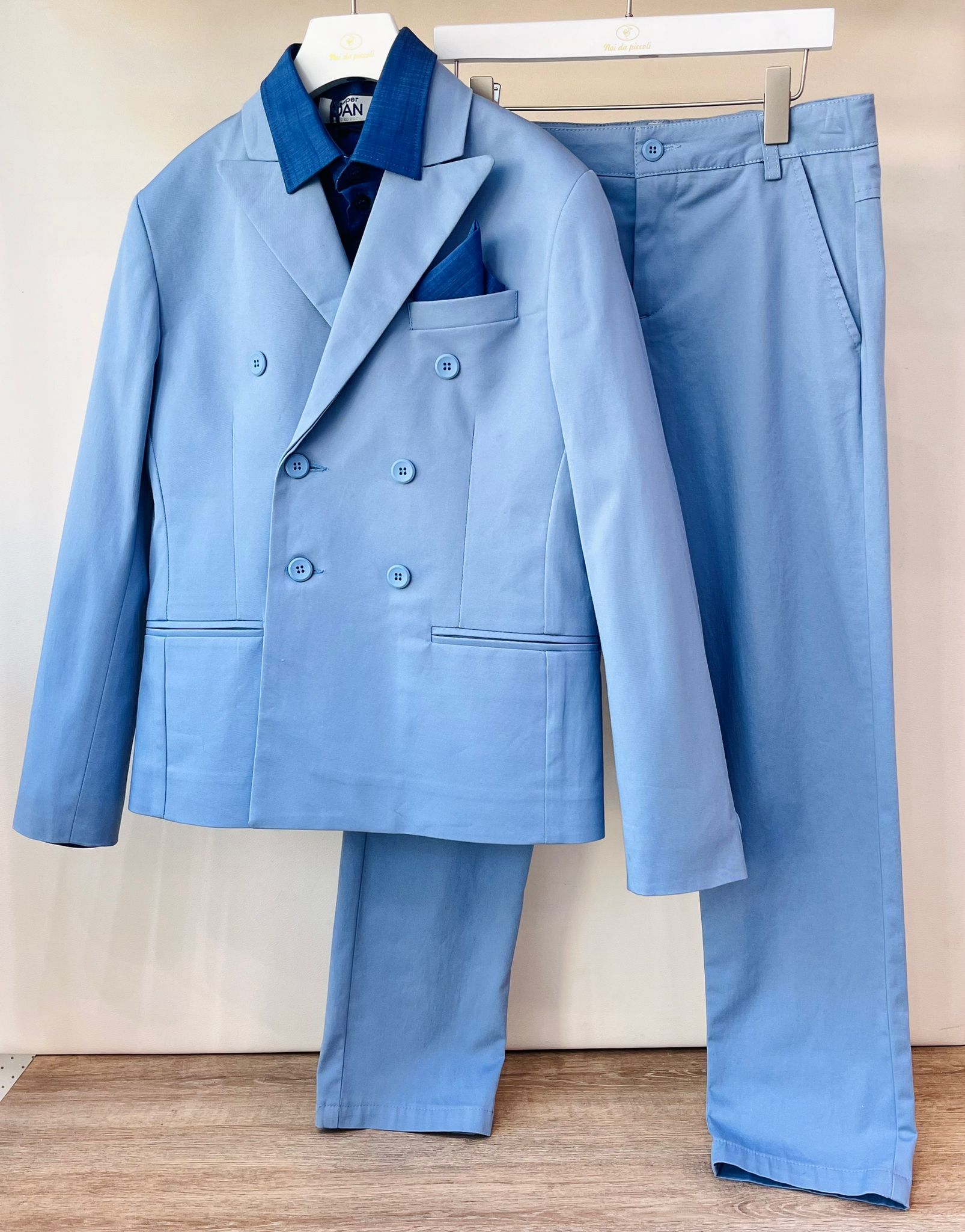 COMPLETO CERIMONIALE BLU - Noi da piccoli