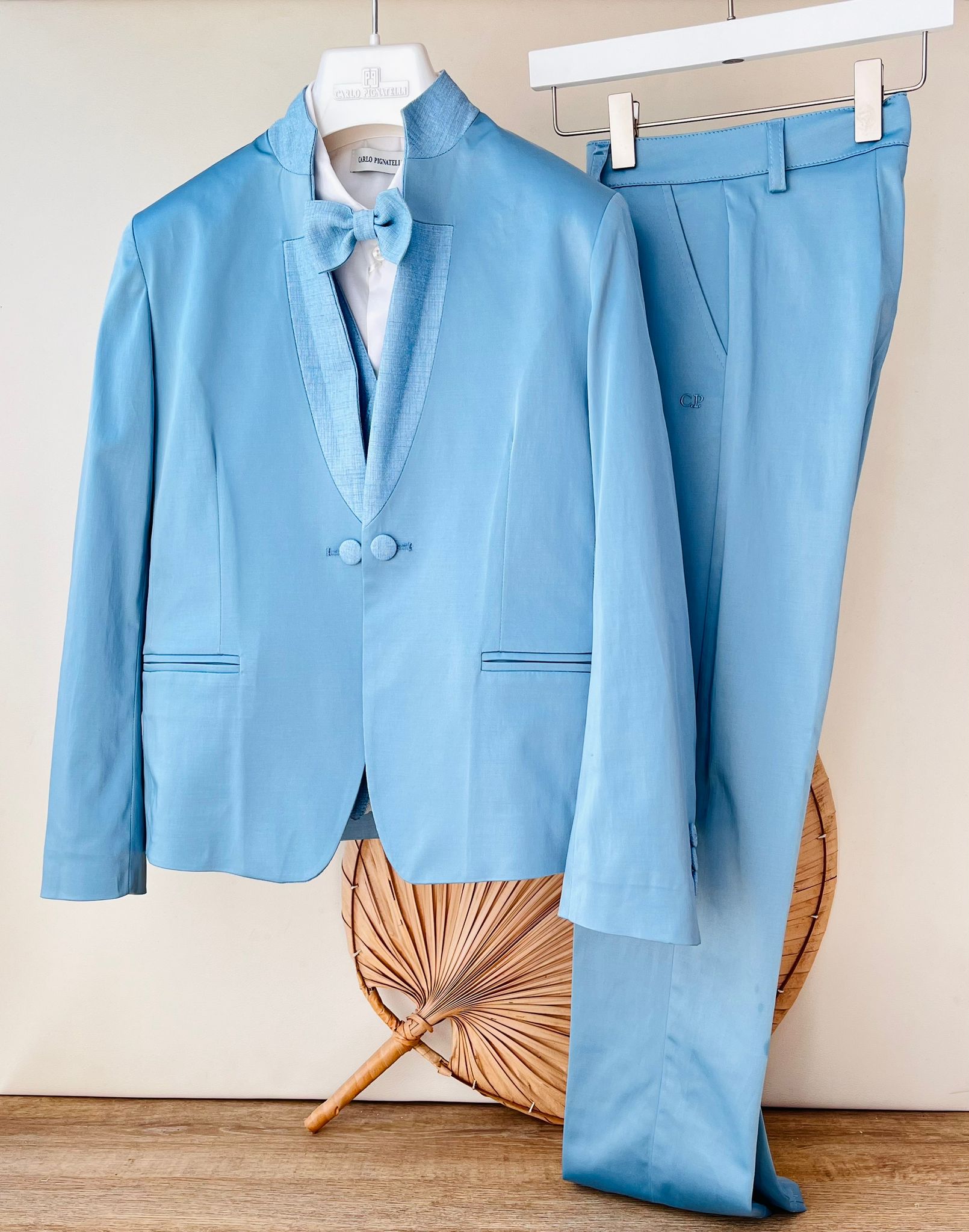 COMPLETO CERIMONIALE CIELO - Noi da piccoli