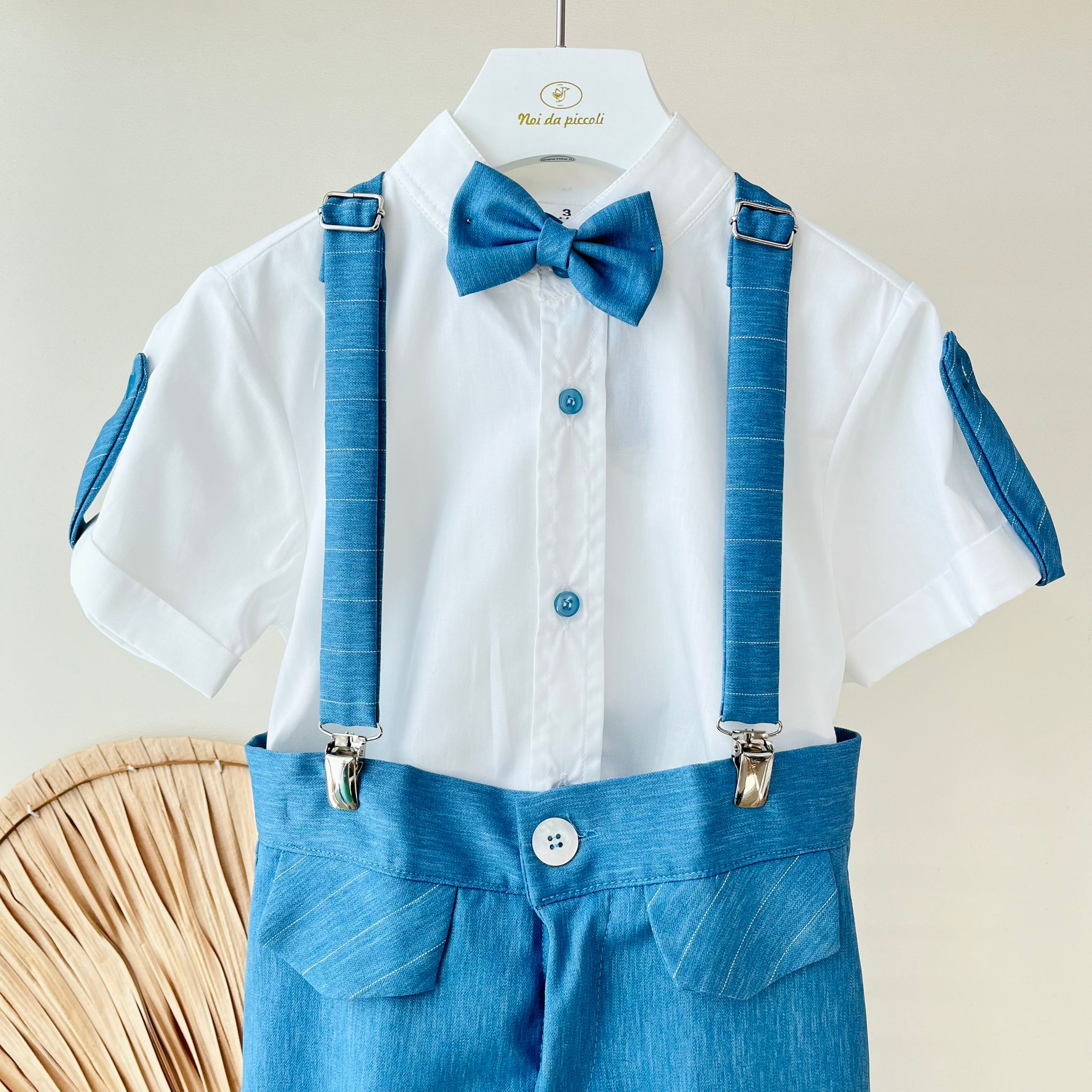 COMPLETO CERIMONIALE CIELO - Noi da piccoli