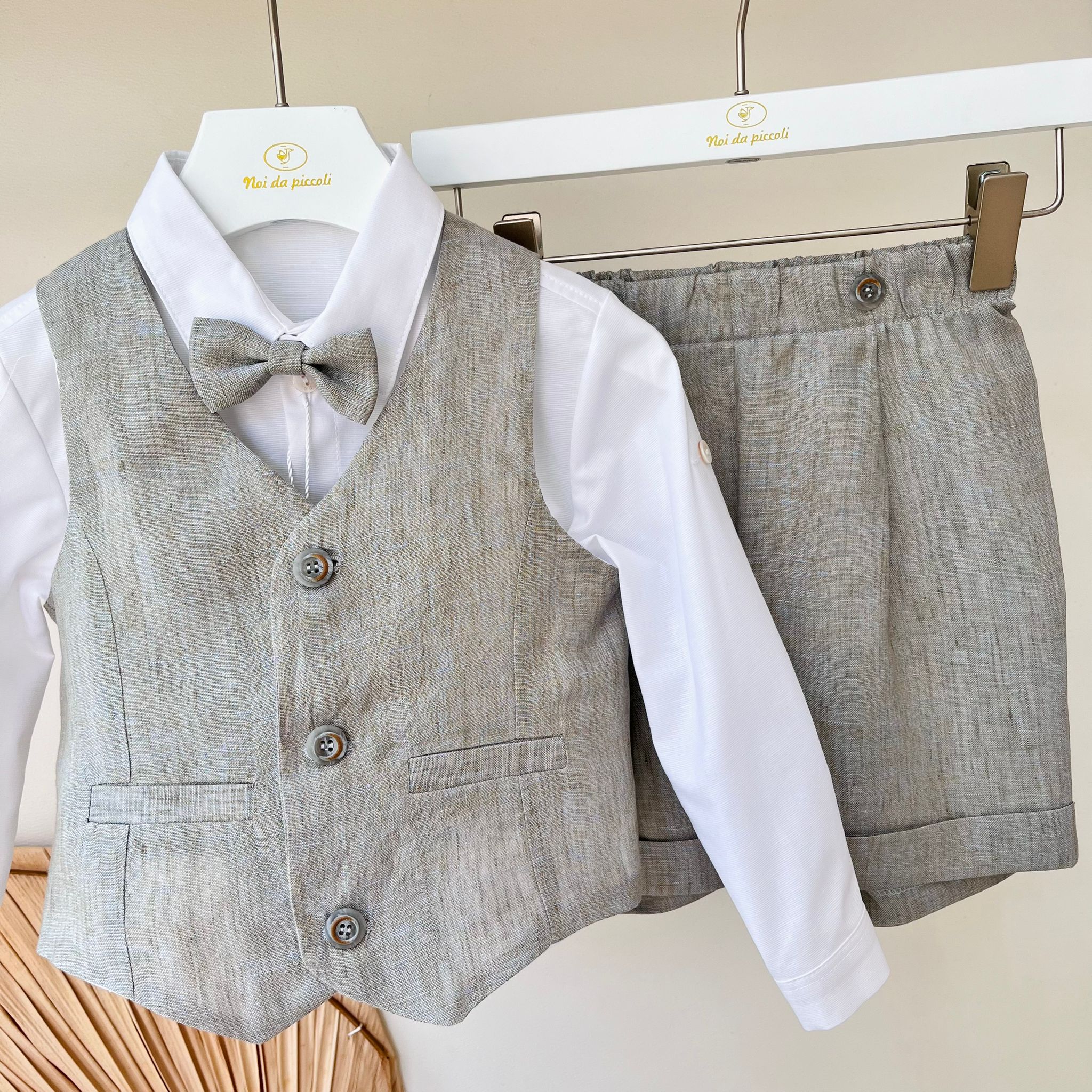 COMPLETO CERIMONIALE GREY - Noi da piccoli