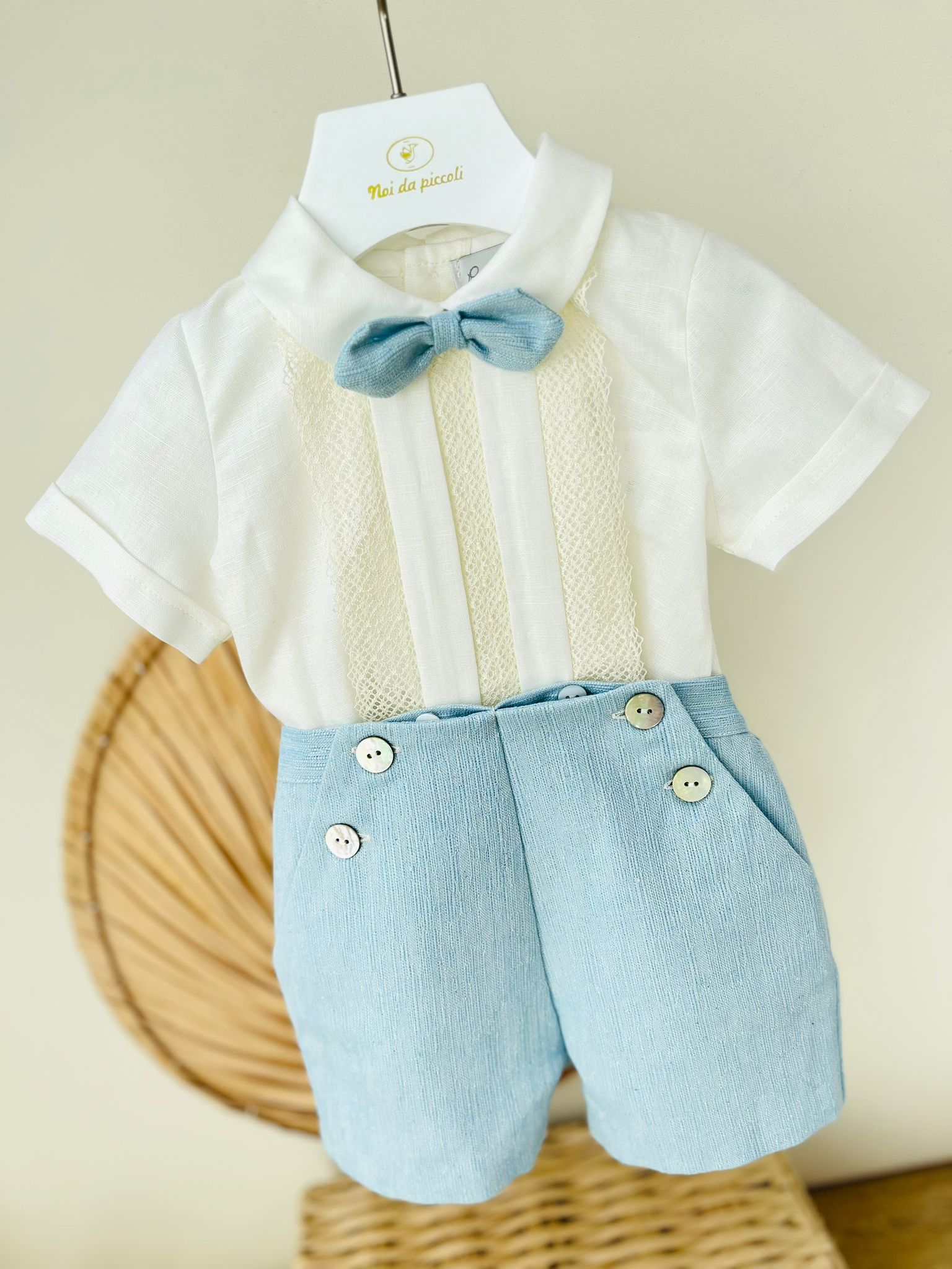 COMPLETO CERIMONIALE KIM CELESTE - Noi da piccoli