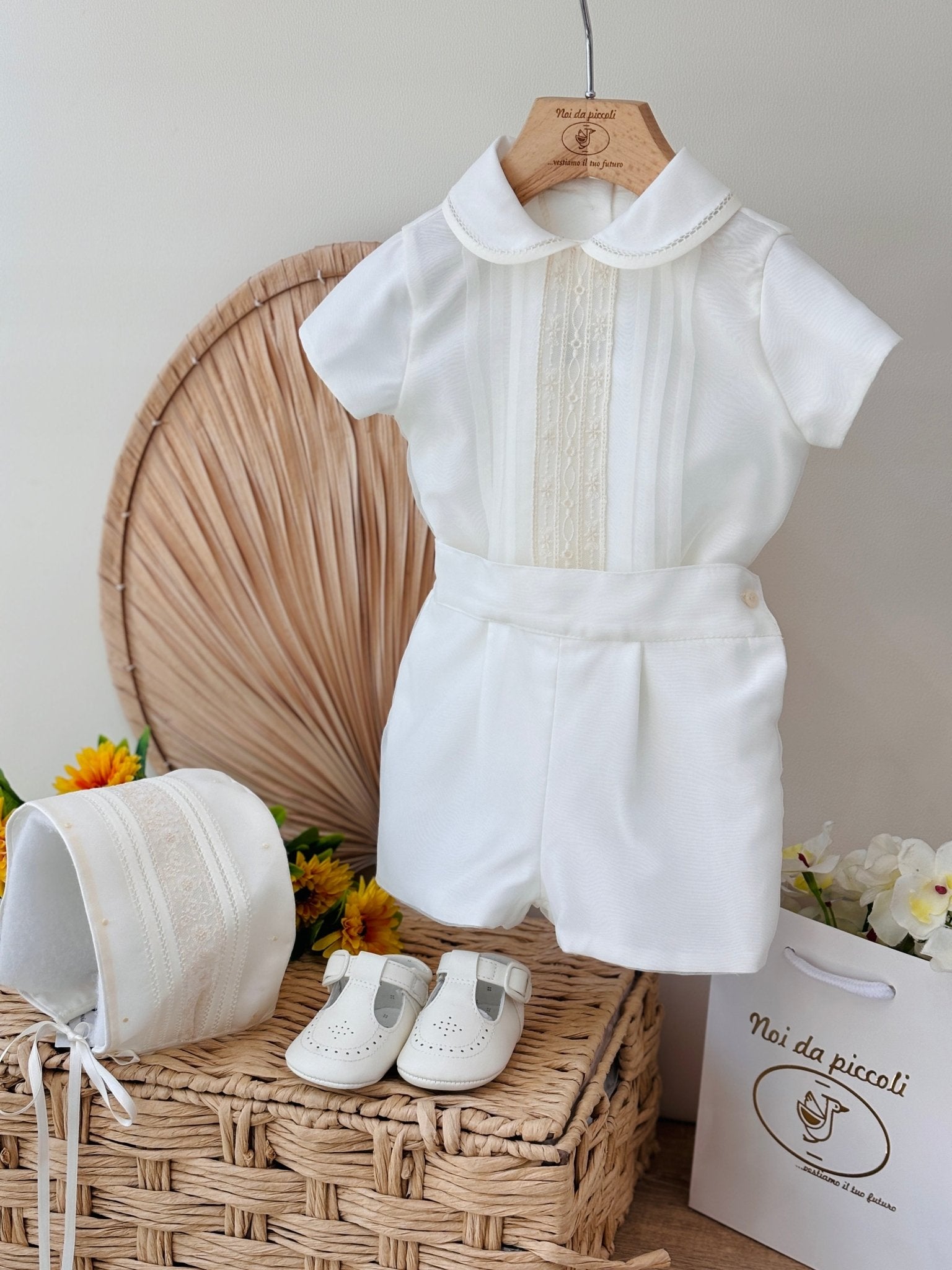 COMPLETO CERIMONIALE LUCA Avorio - Noi da piccoli