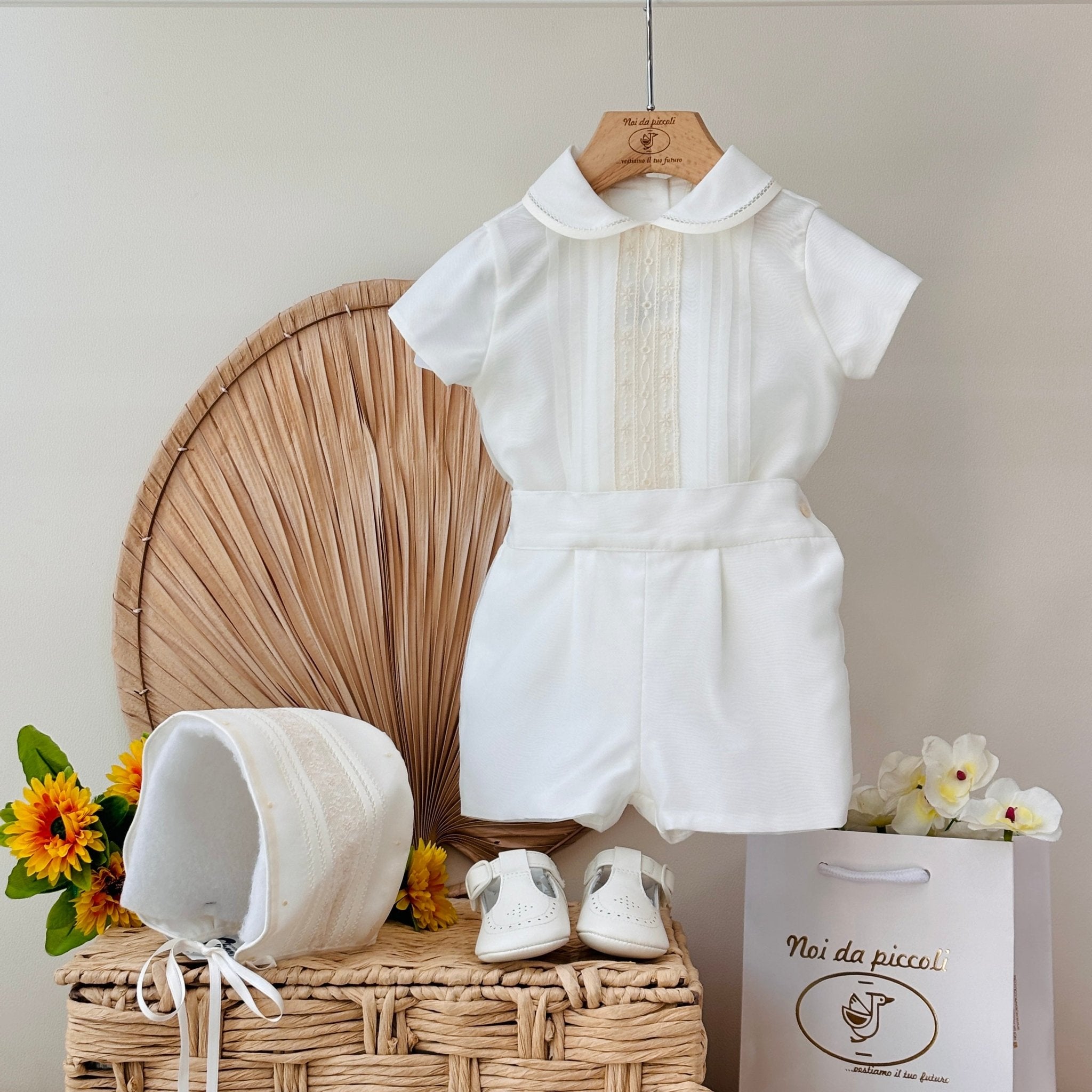 COMPLETO CERIMONIALE LUCA Avorio - Noi da piccoli