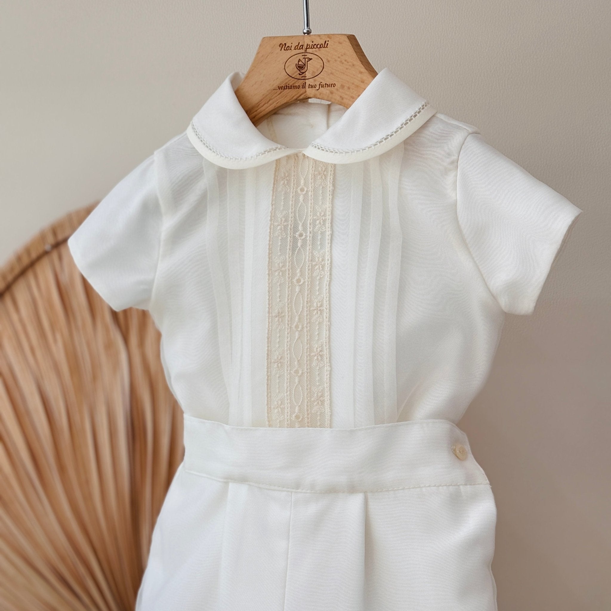 COMPLETO CERIMONIALE LUCA Avorio - Noi da piccoli