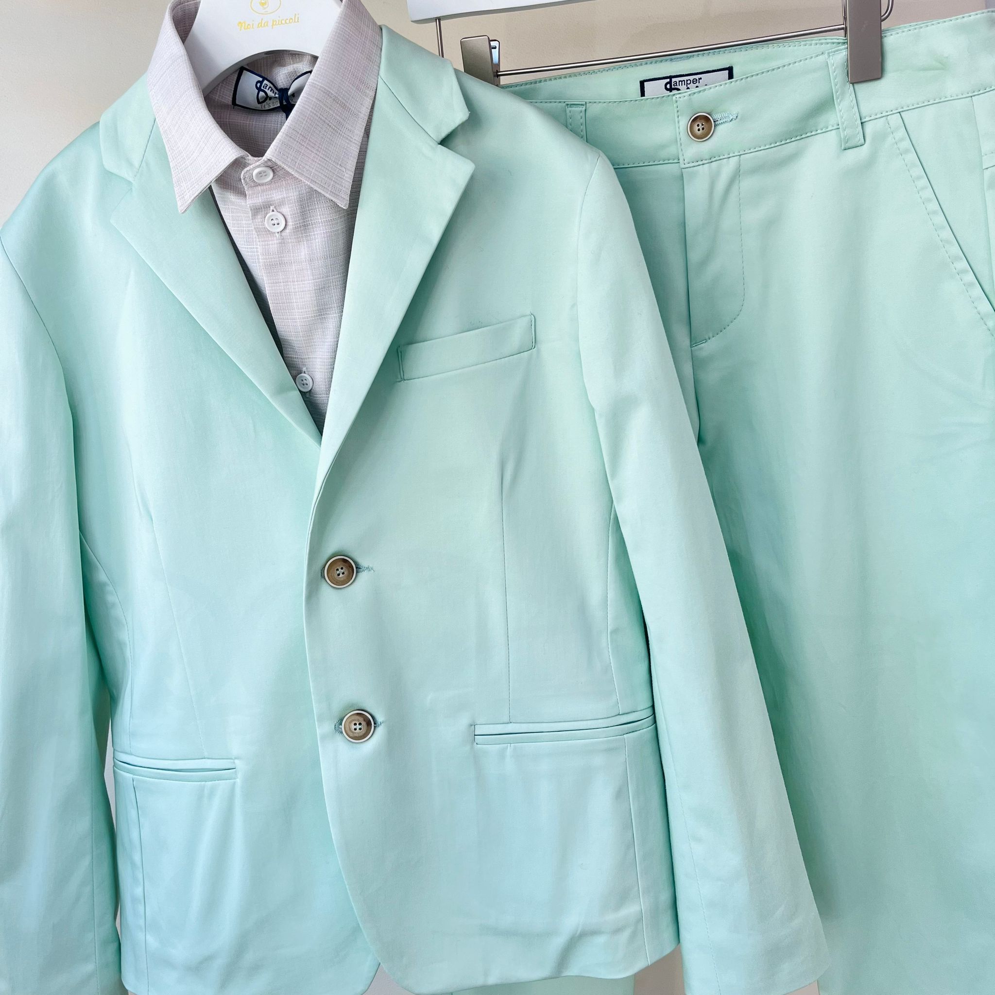 COMPLETO CERIMONIALE VERDE - Noi da piccoli