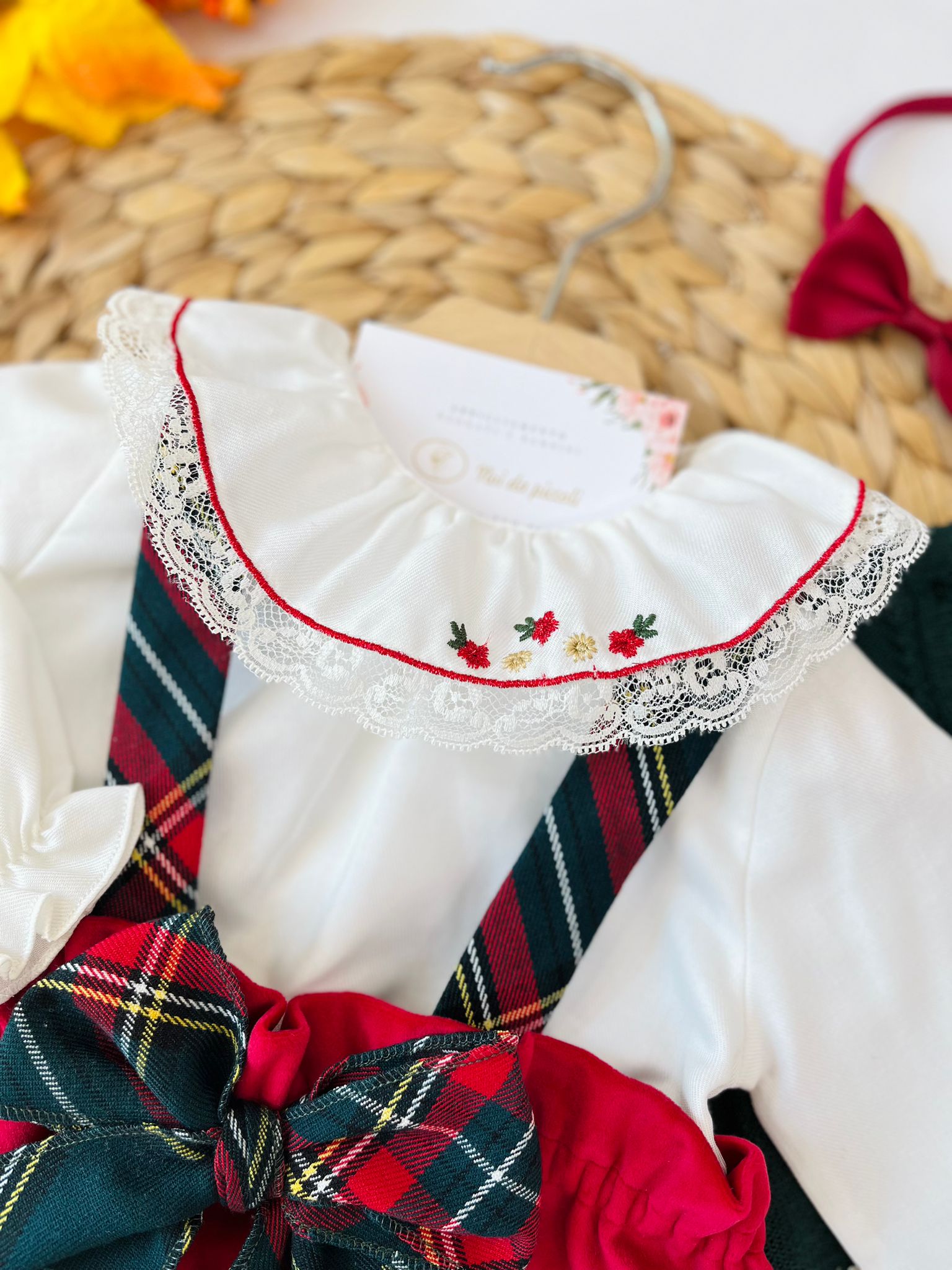 COMPLETO NAVIDAD VERDE E ROSSO - Noi da piccoli