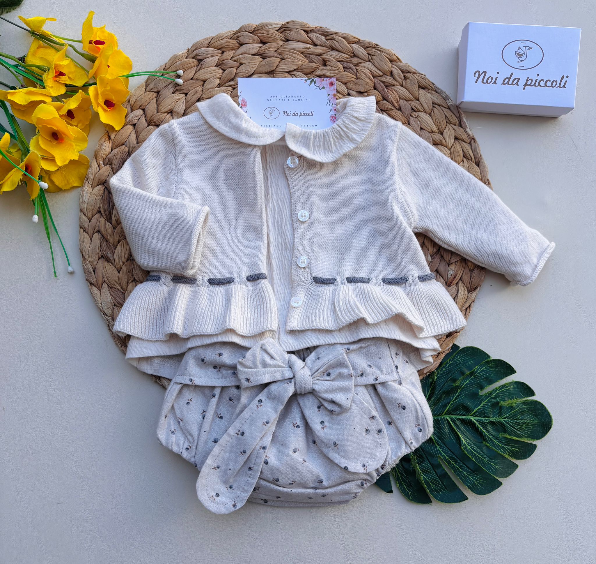 COMPLETO PANNA - Noi da piccoli