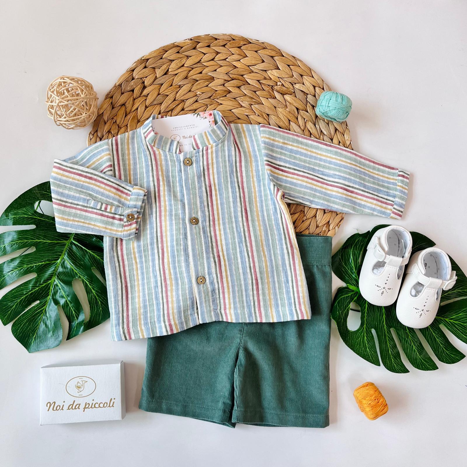 COMPLETO RAINBOW Verde - Noi da piccoli