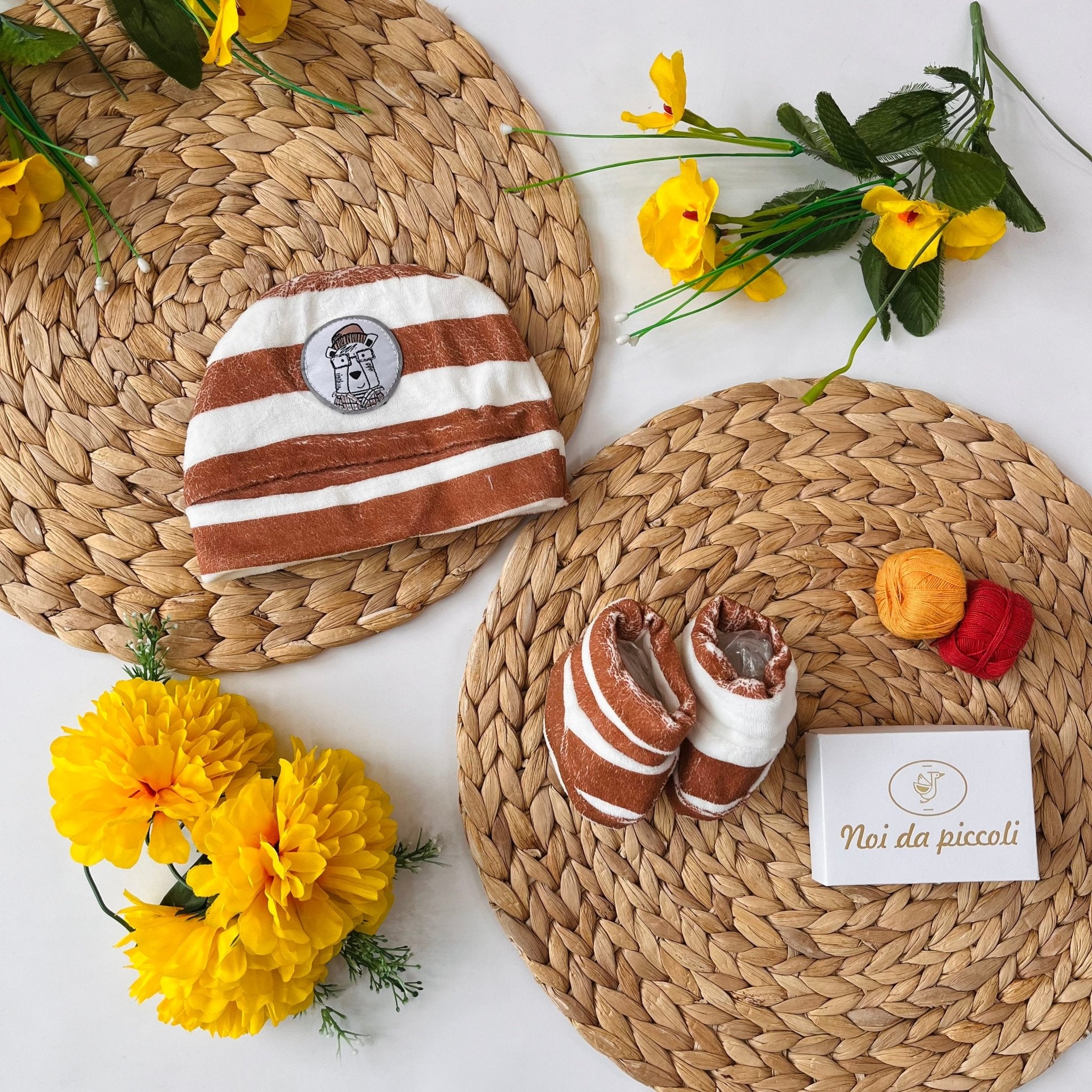 COORDINATO CON TUTINA RUGGINE MISTER BEARS CINIGLIA - Noi da piccoli