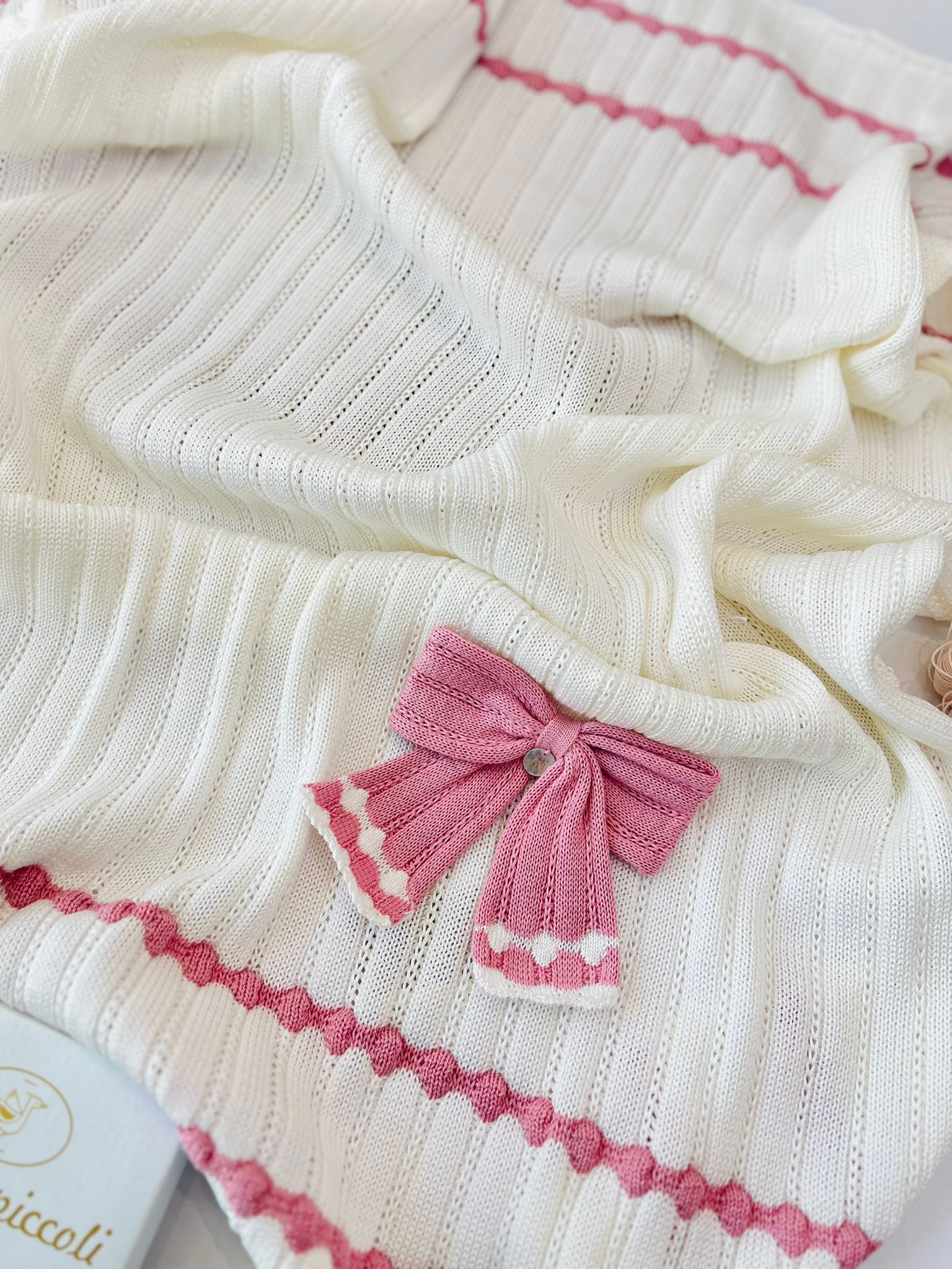 copertina 100% FILO DI COTONE VANIGLIA MELOGRANO - Noi da piccoli