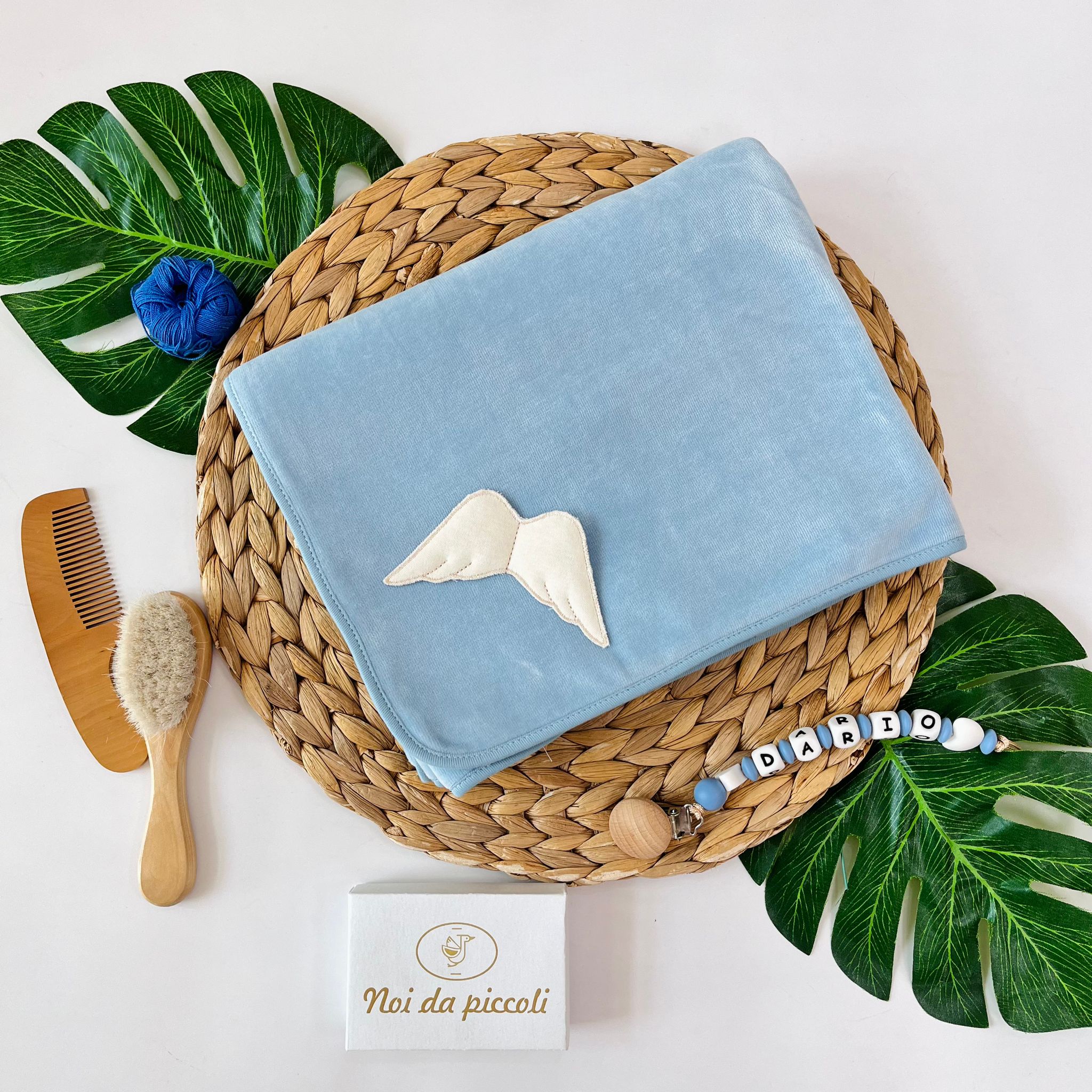 COPERTINA ANGEL CINIGLIA STONE BLUE - Noi da piccoli