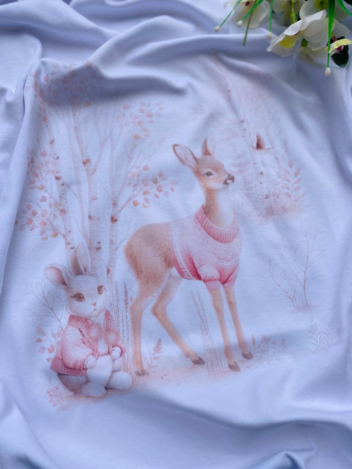 COPERTINA BIANCO E ROSA CON DISEGNINI E FOGLIOLINE - Noi da piccoli