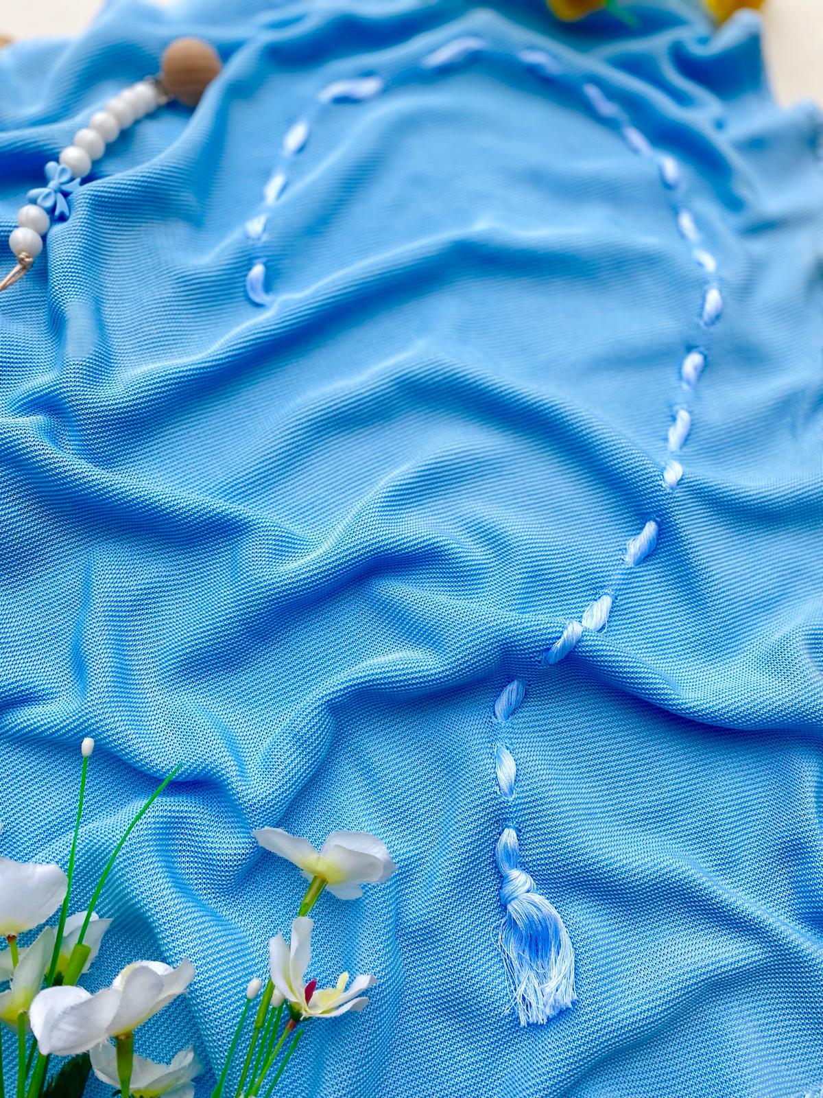 COPERTINA CIELO CON RICAMI - Noi da piccoli