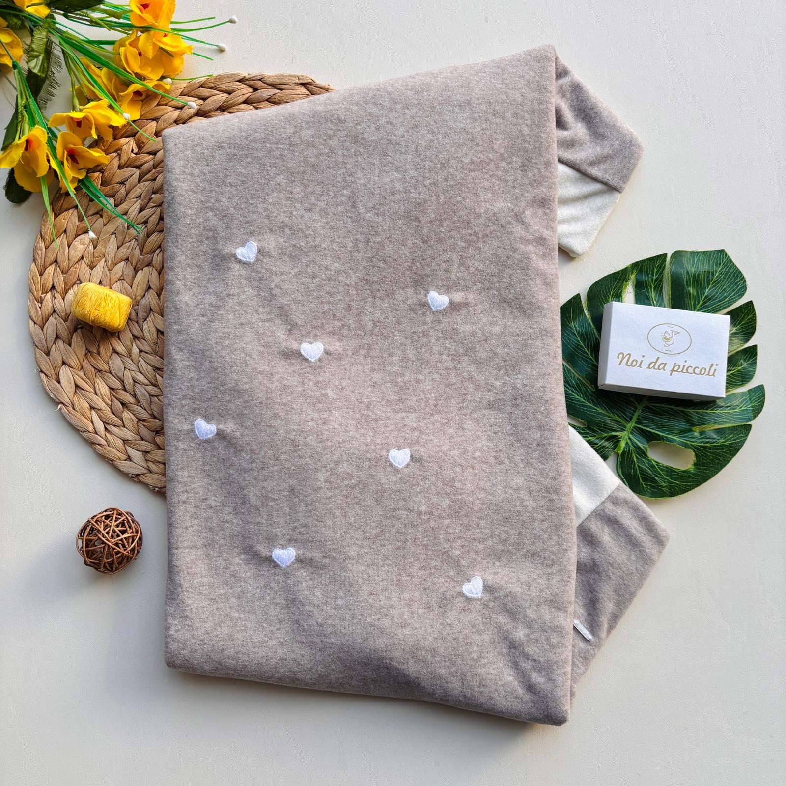 COPERTINA CUORICINI CINIGLIA CACAO - Noi da piccoli