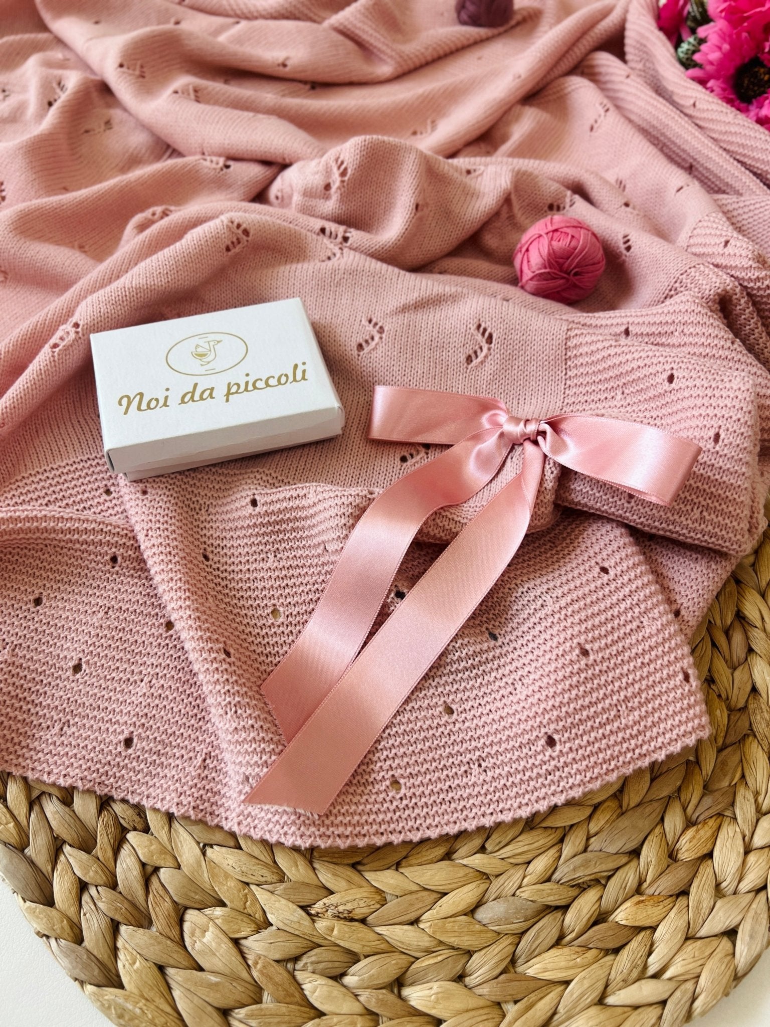 COPERTINA FILATO CALDO ROSA EMPOLVADO - Noi da piccoli