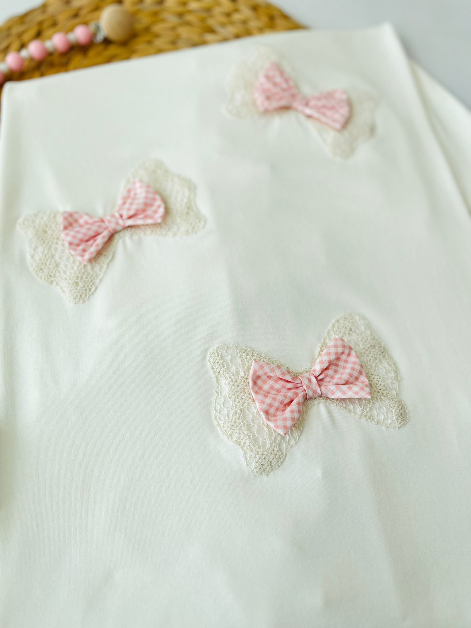 COPERTINA FIOCCHI 100 % COTONE ROSA - Noi da piccoli