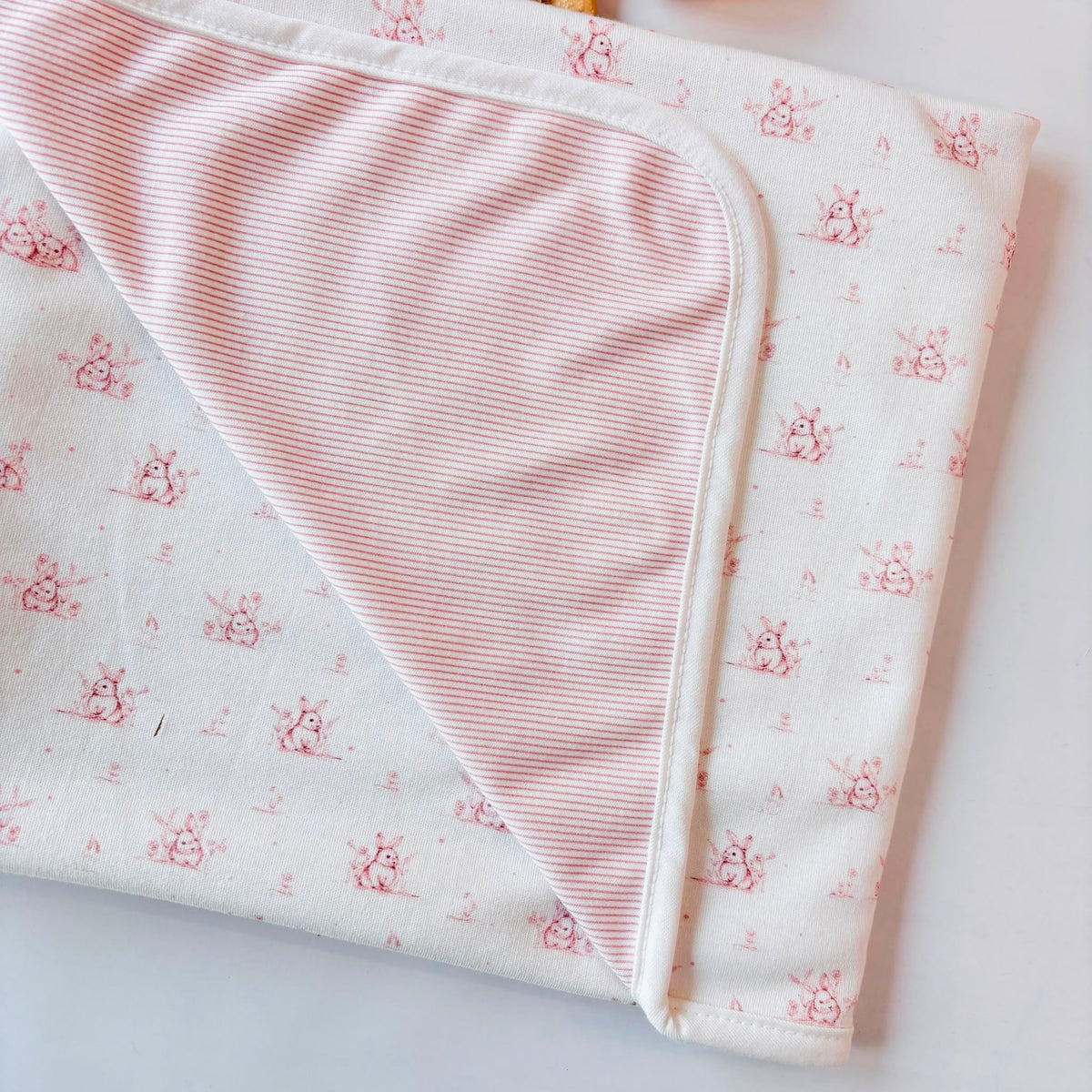 copertina IN COTONE CALDO ROSA - Noi da piccoli
