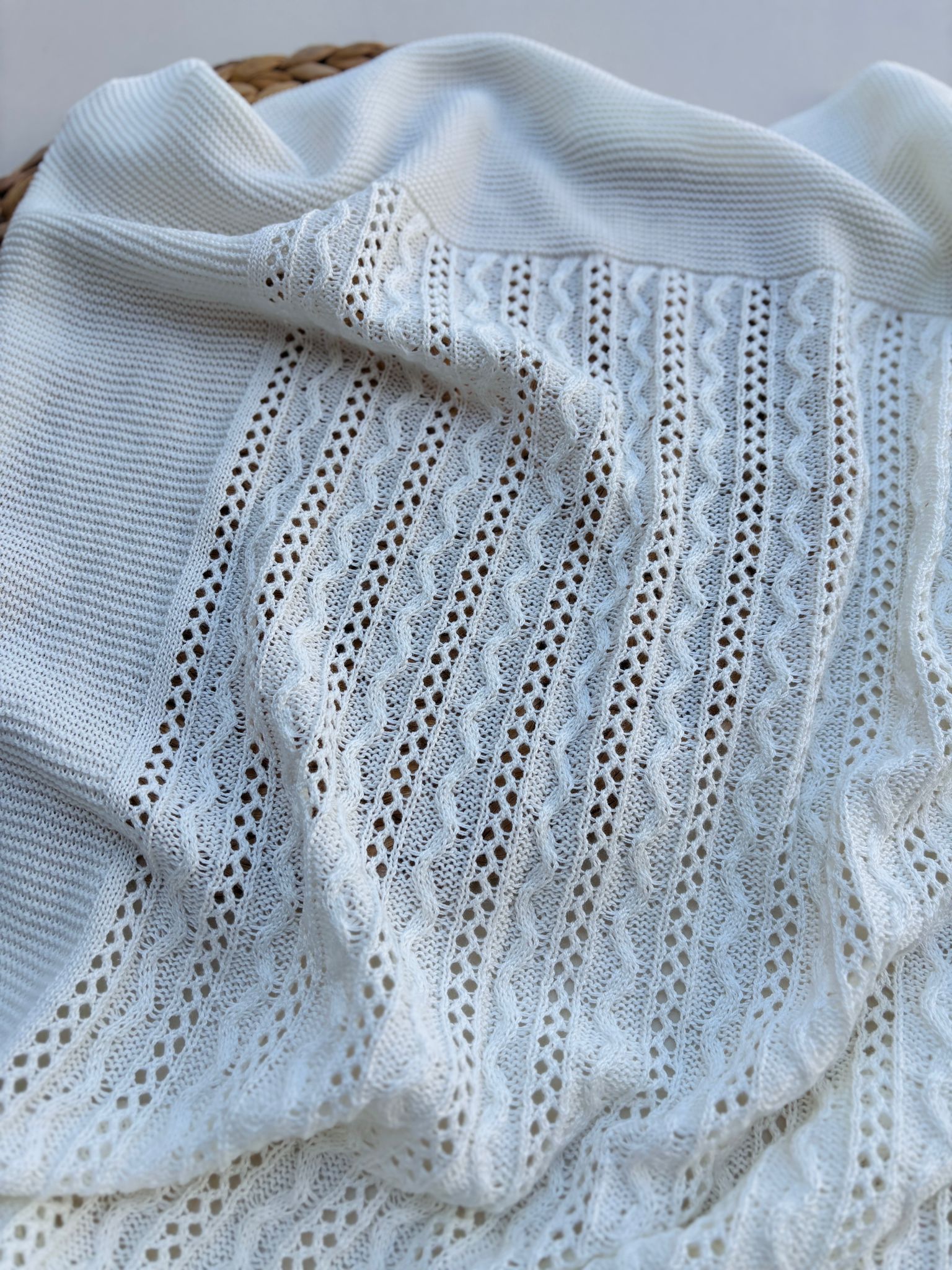 COPERTINA IN COTONE CRUDO - Noi da piccoli