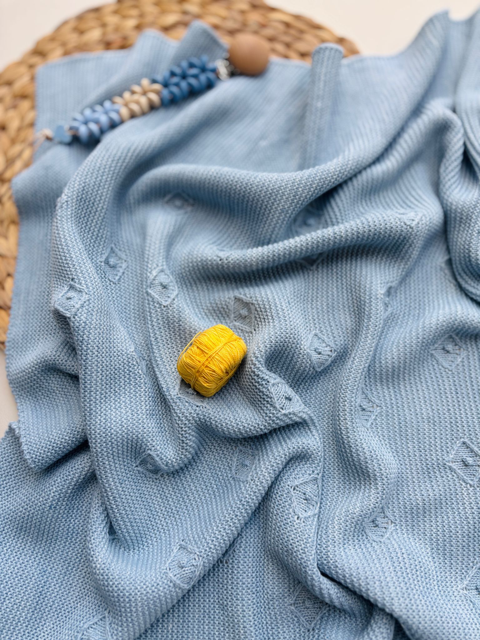 COPERTINA IN FILATO CALDO AZUL - Noi da piccoli