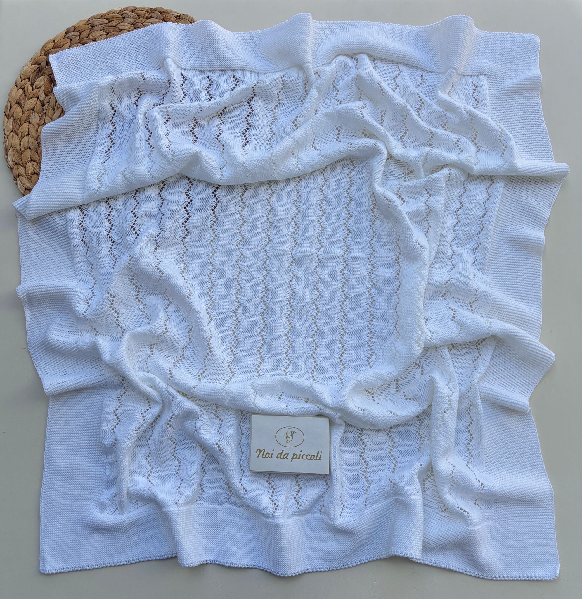 COPERTINA IN FILO BIANCO - Noi da piccoli