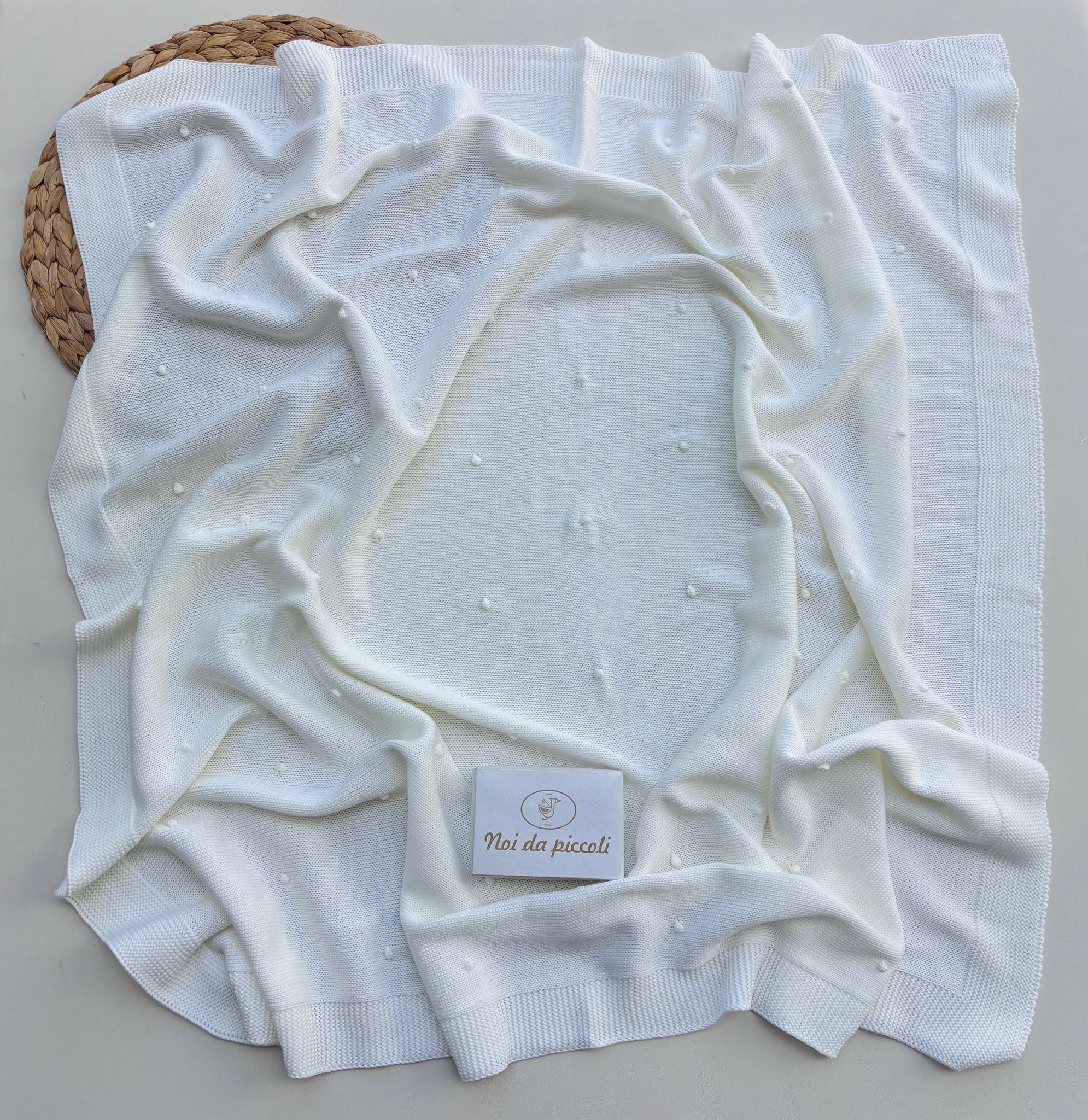 COPERTINA IN FILO CRUDO - Noi da piccoli