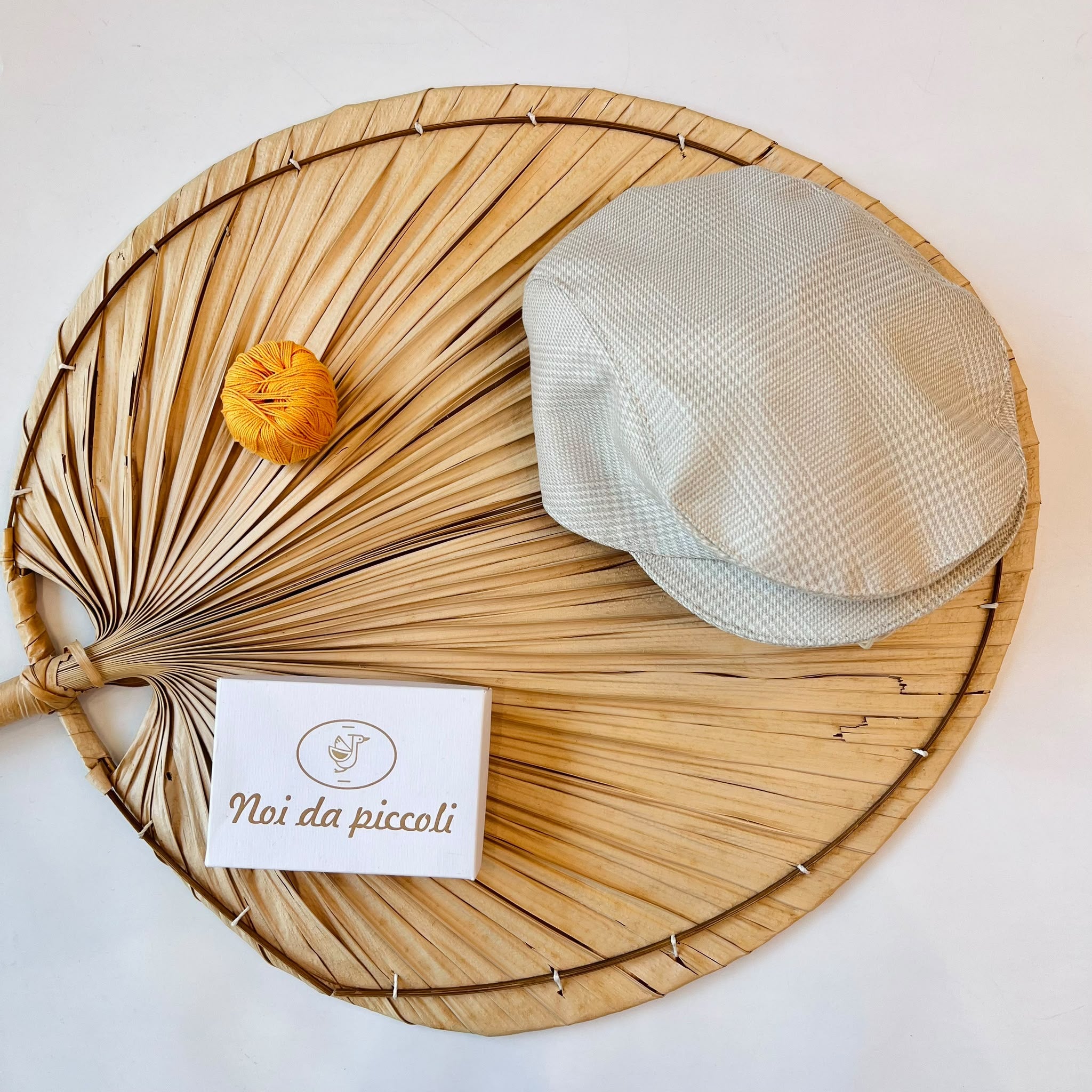 COPPOLA CERIMONIALE BEIGE - Noi da piccoli