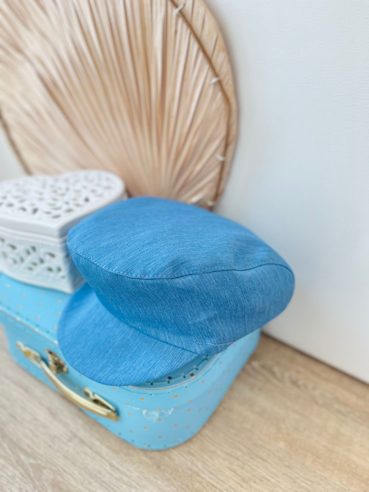 COPPOLA CERIMONIALE IN COTONE AVION - Noi da piccoli