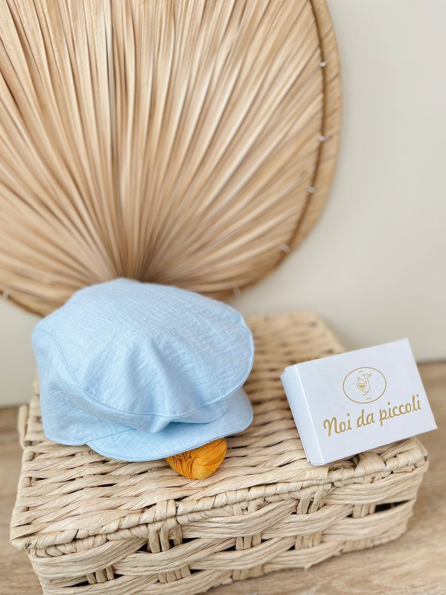 COPPOLA IN TESSUTO CIELO - Noi da piccoli