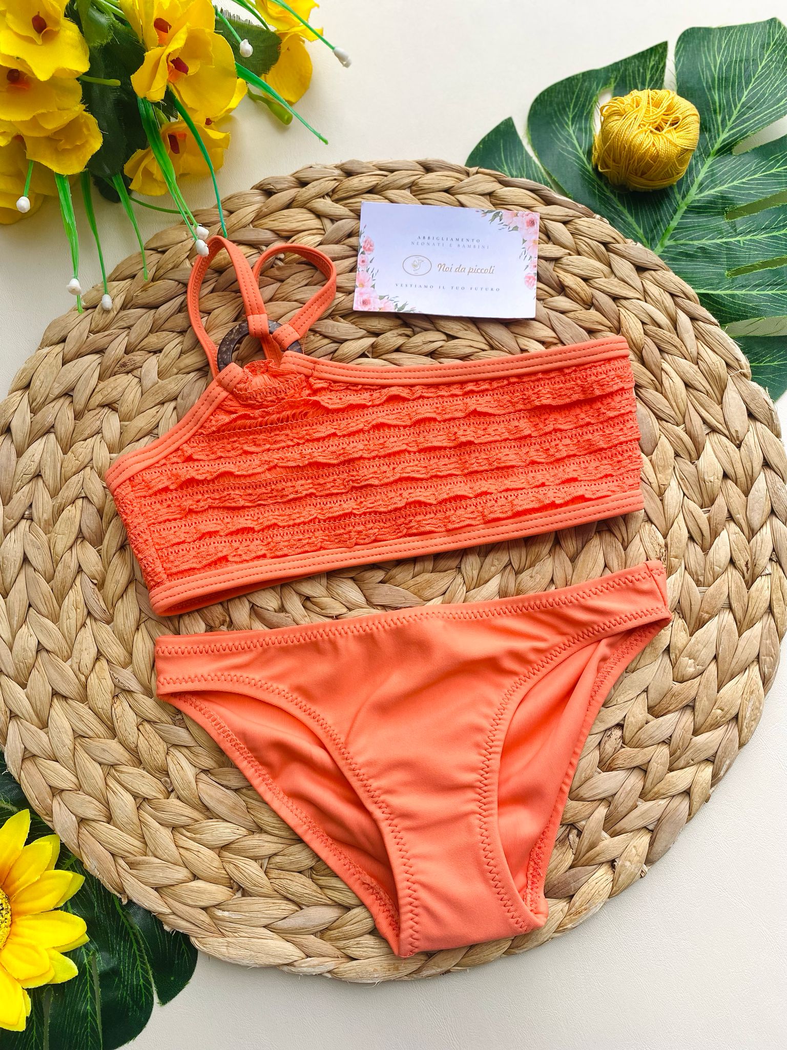 COSTUME 2 PZ CORALLO - Noi da piccoli