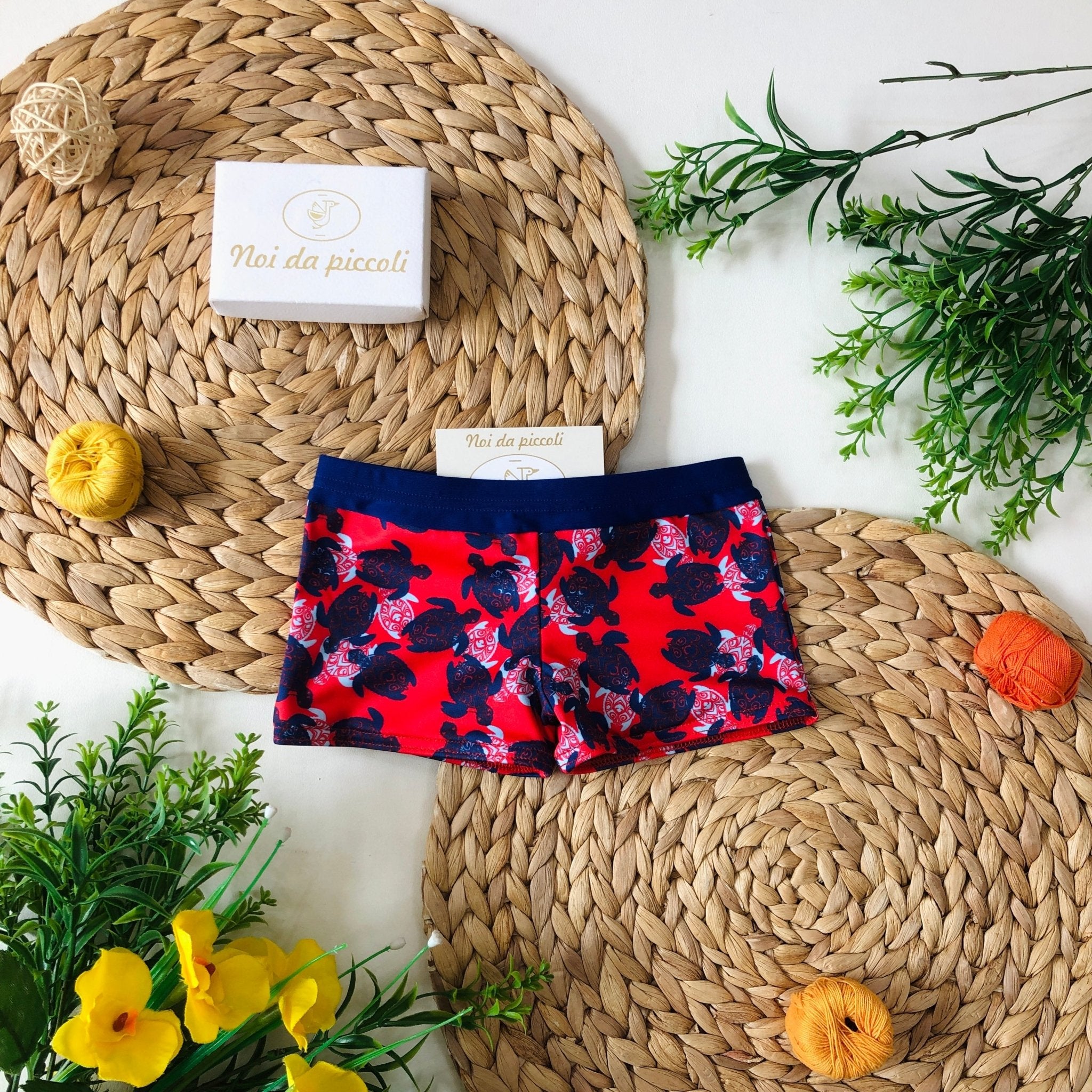 COSTUME BOXER TARTARUGA - Noi da piccoli