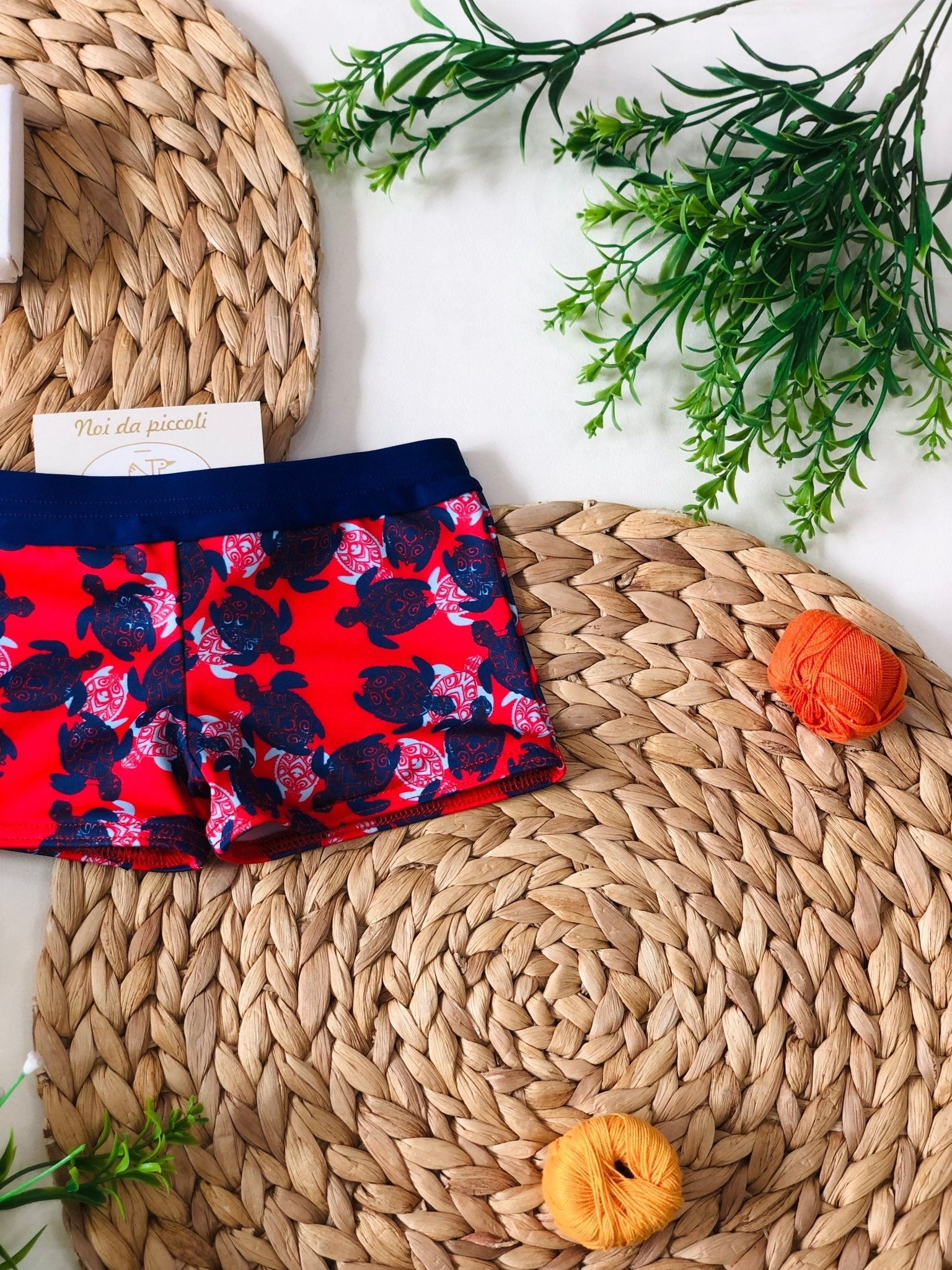 COSTUME BOXER TARTARUGA - Noi da piccoli