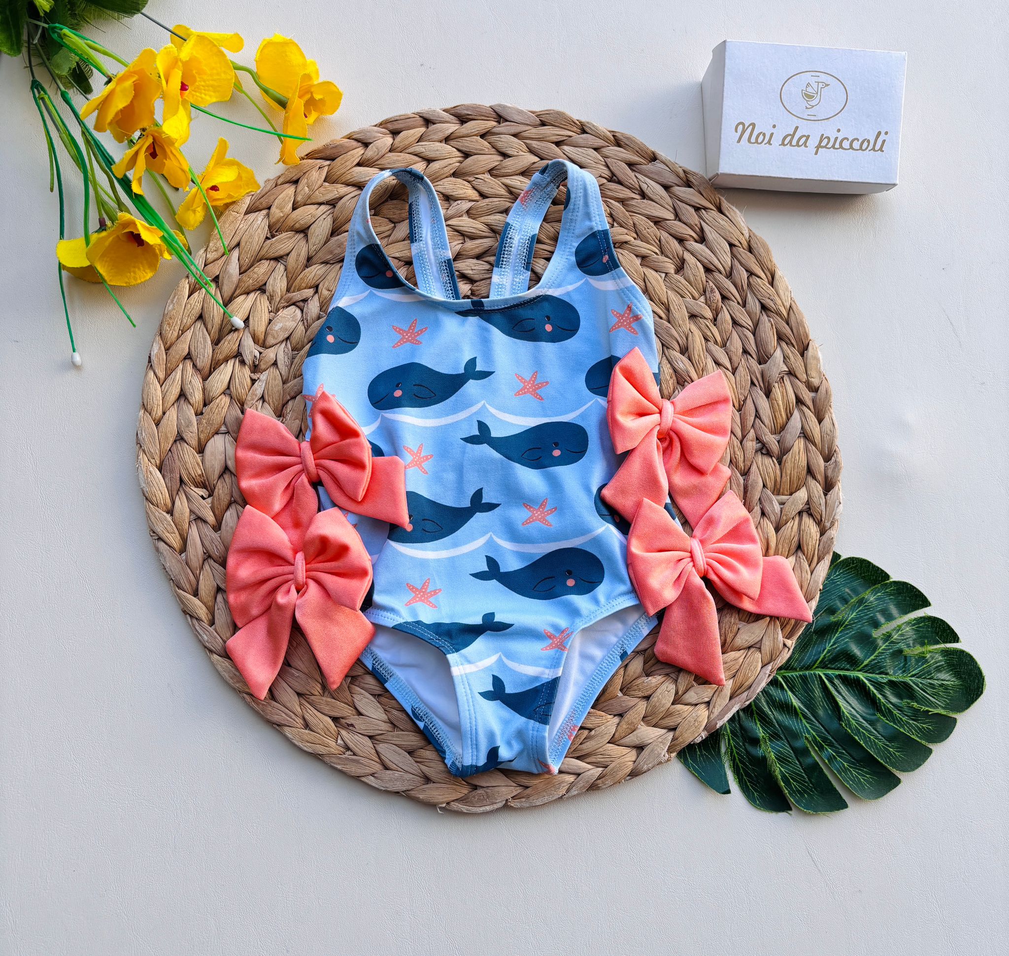 COSTUME INTERO BALENE CIELO - Noi da piccoli