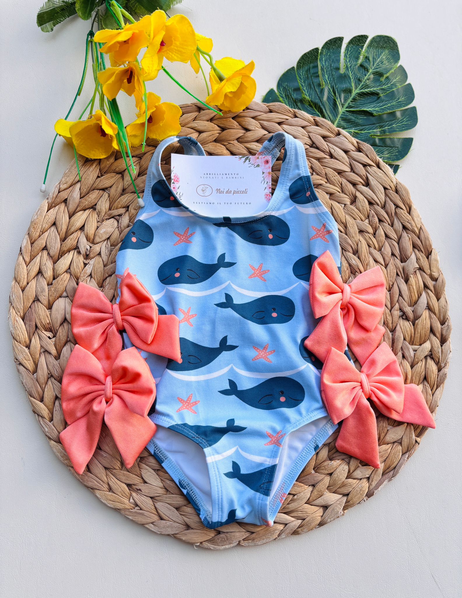 COSTUME INTERO BALENE CIELO - Noi da piccoli