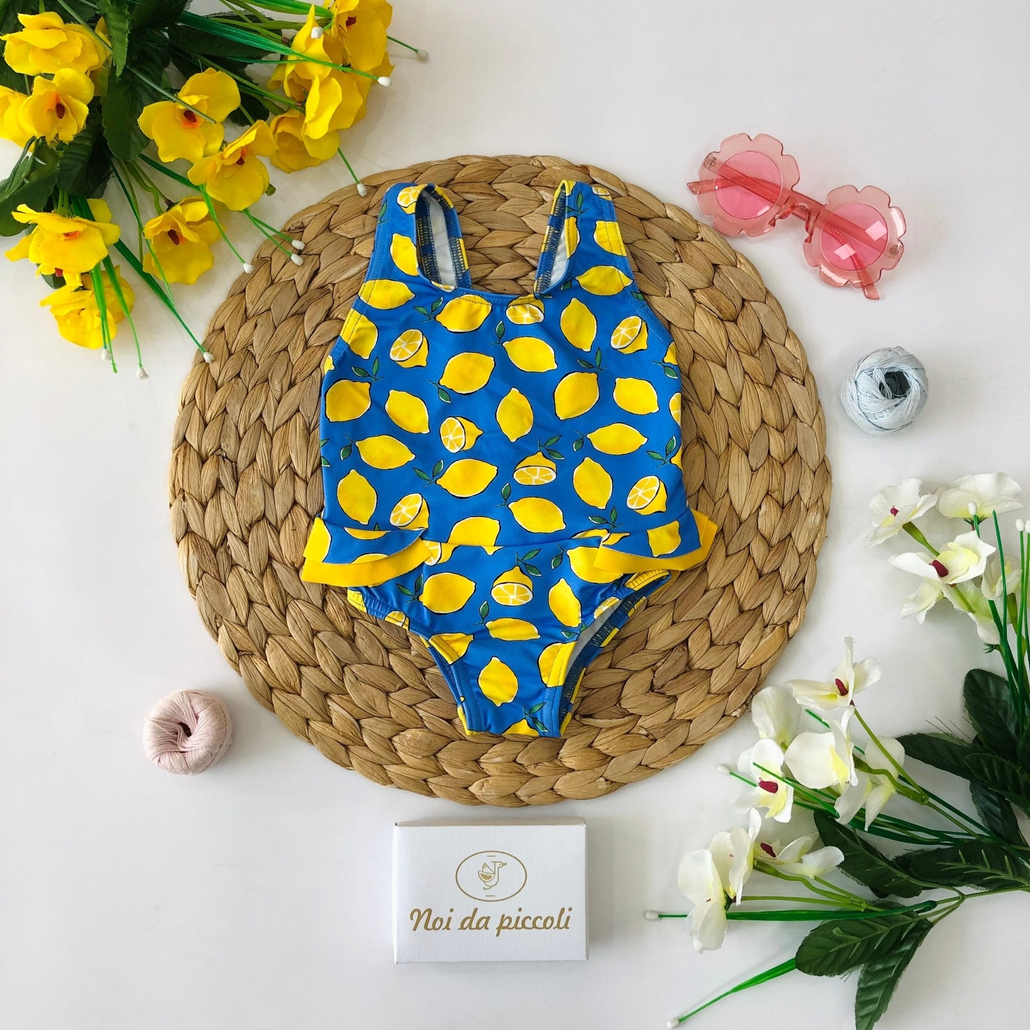 COSTUME INTERO LIMONI BLU - Noi da piccoli