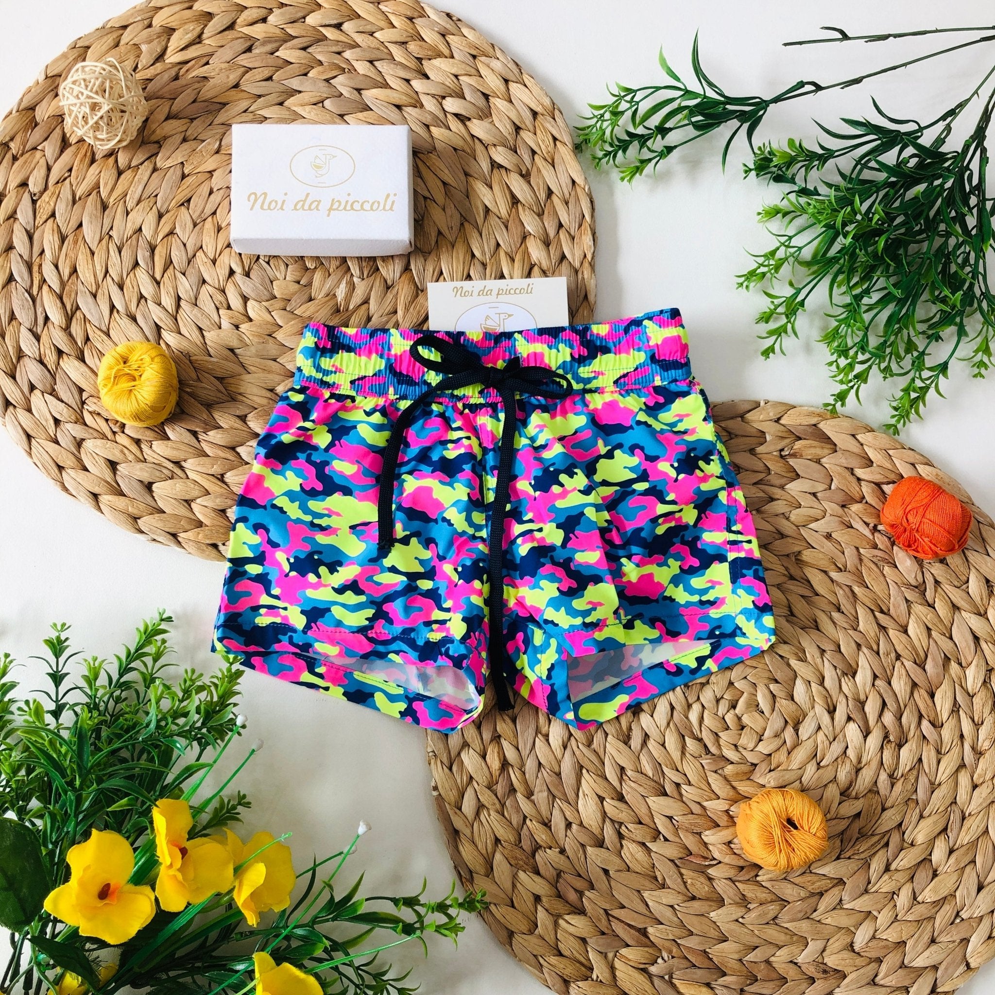 COSTUME SHORT MILITARE - Noi da piccoli