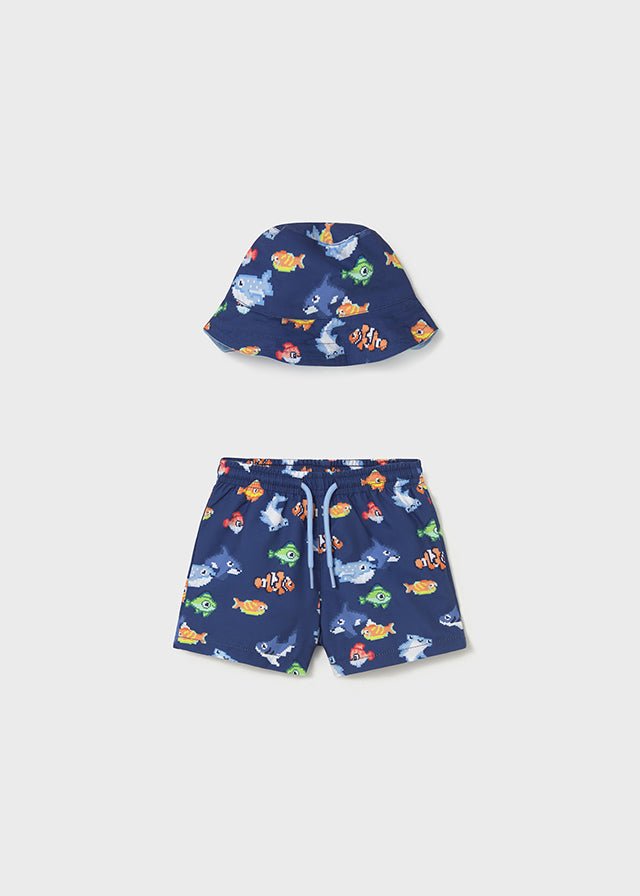 COSTUMINO CON CAPPELLINO BLU - Noi da piccoli