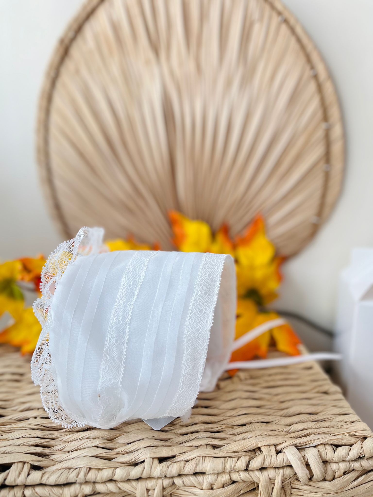 CUFFIA CERIMONIALE ALISYA BIANCO - Noi da piccoli