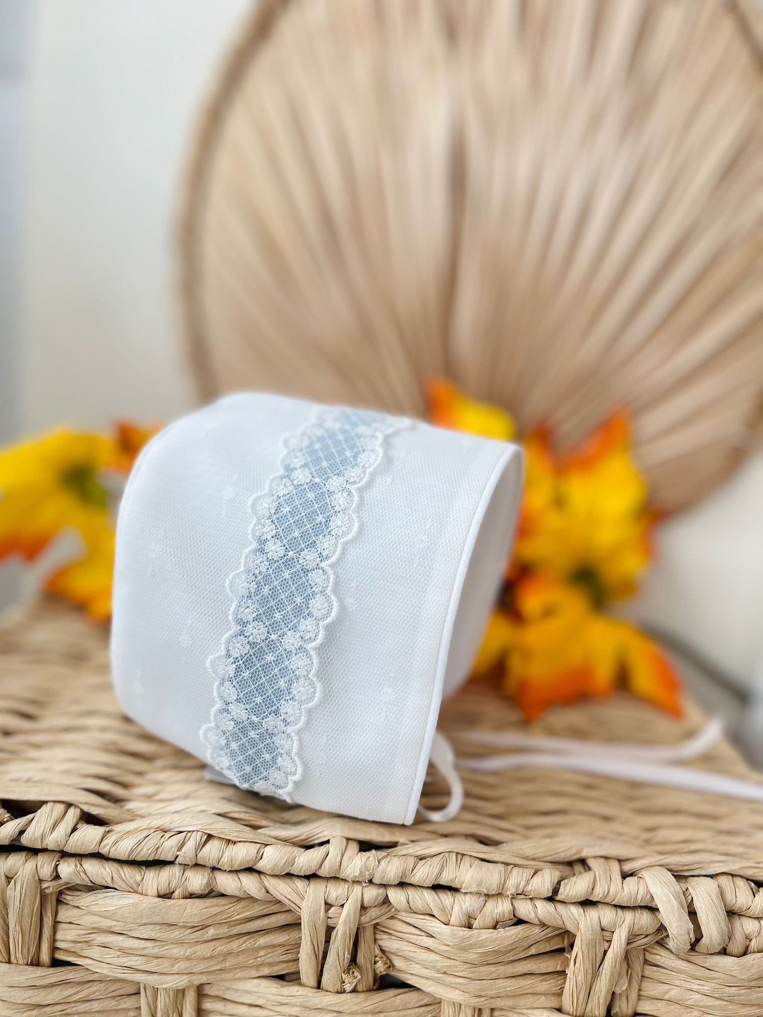 CUFFIA CERIMONIALE ALYA Bianco Cielo - Noi da piccoli