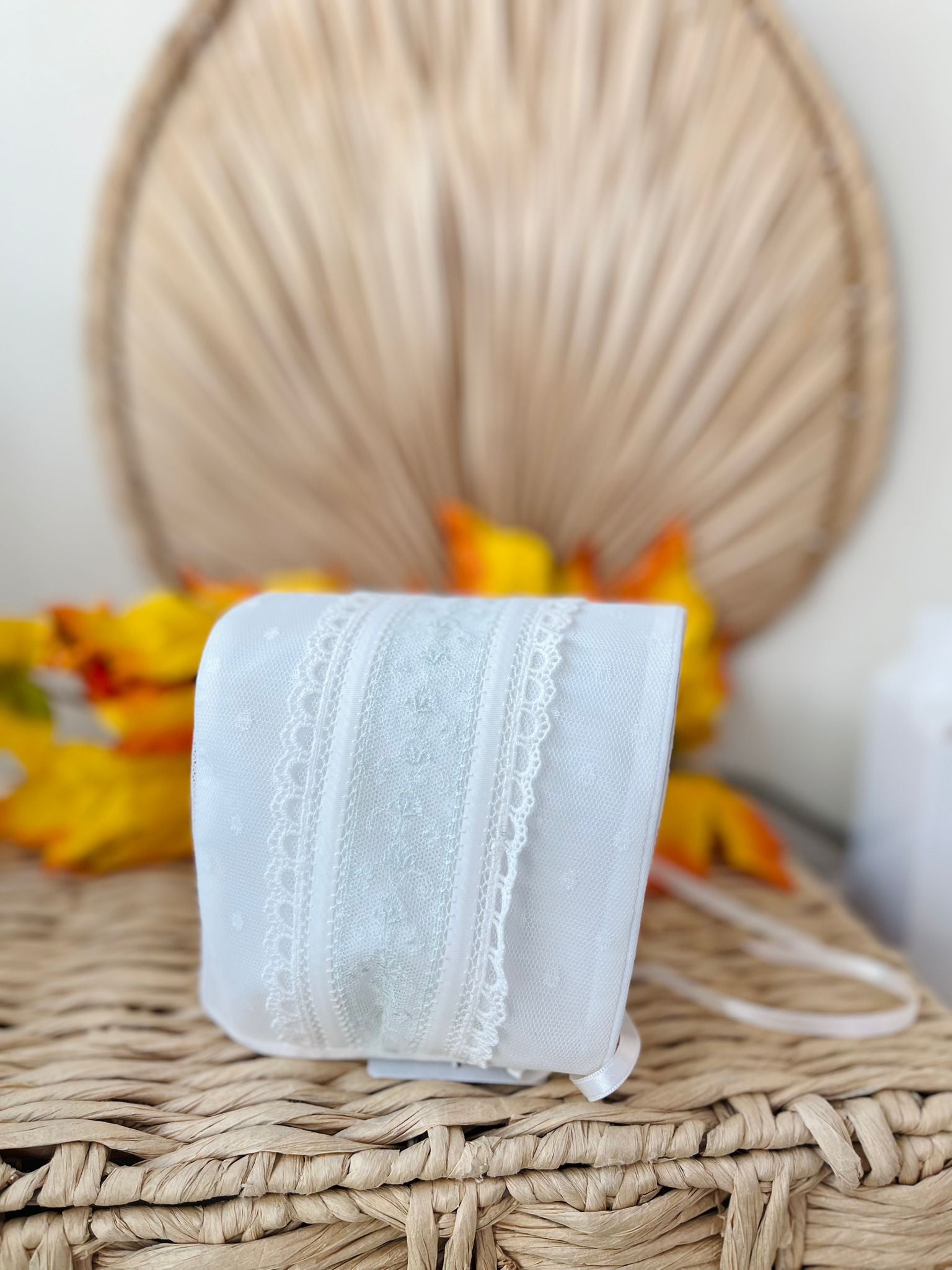 CUFFIA CERIMONIALE BENJAMIN BIANCO SALVIA - Noi da piccoli