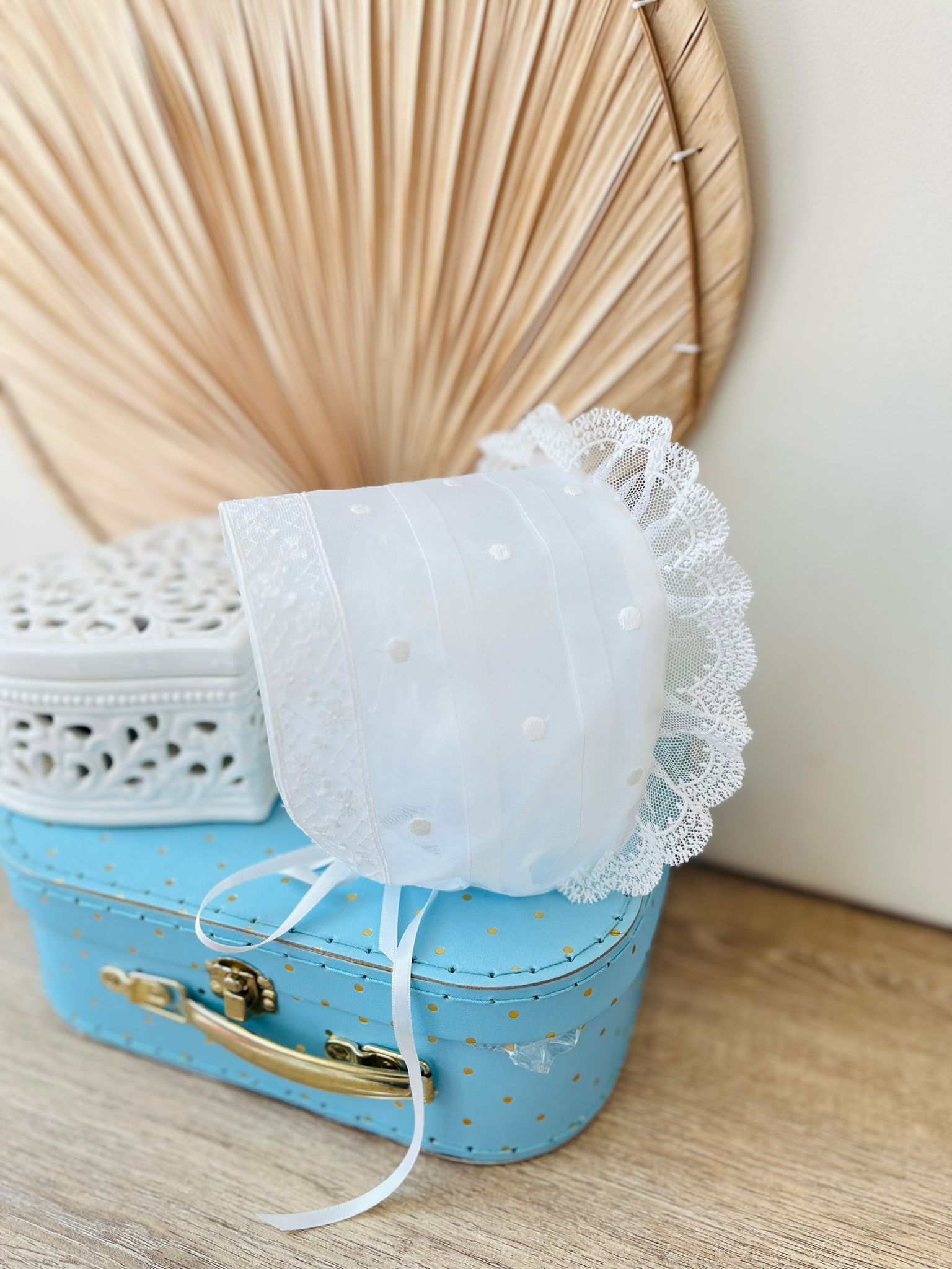 CUFFIA CERIMONIALE CRISTAL BIANCO - Noi da piccoli