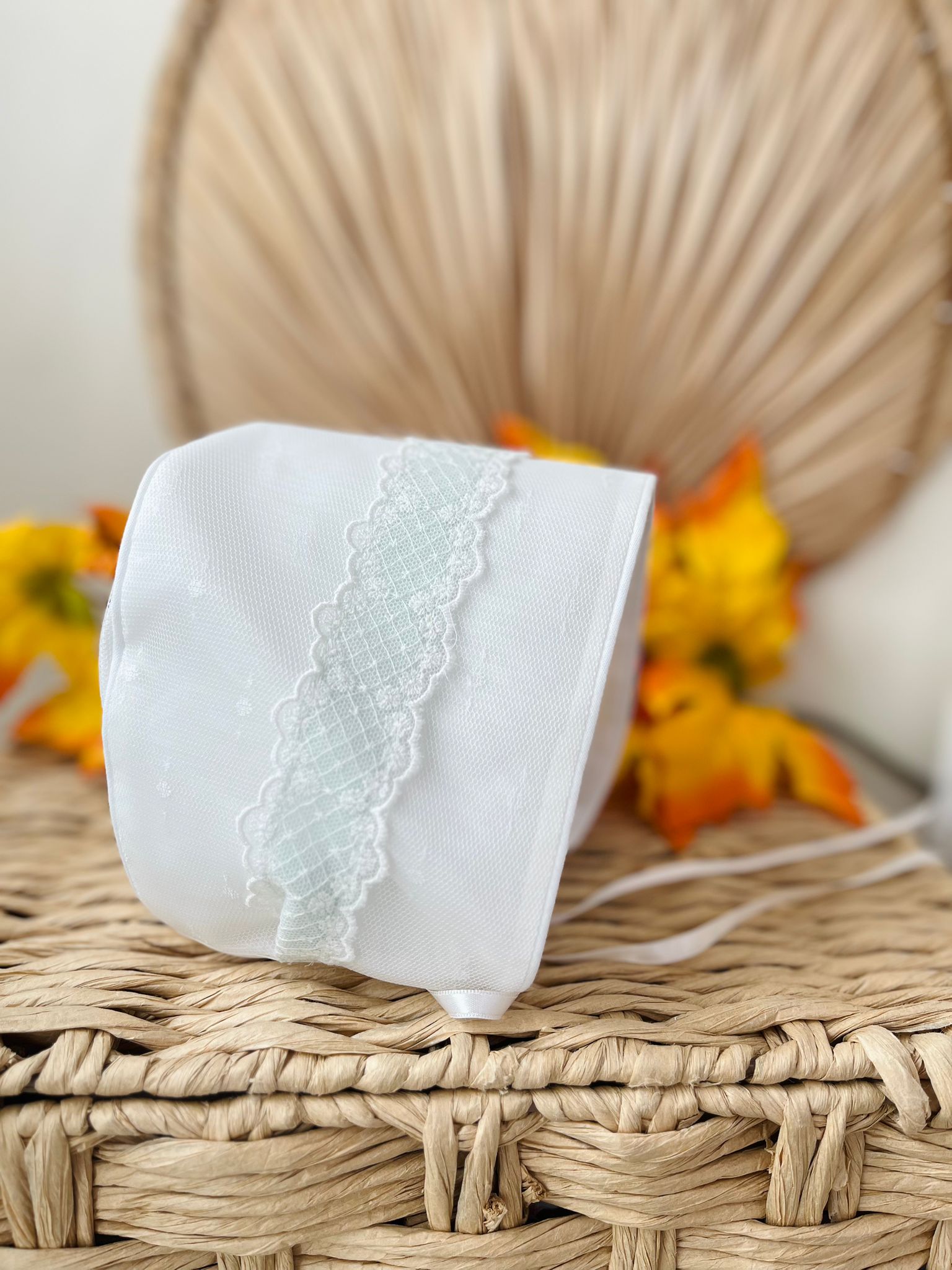 CUFFIA CERIMONIALE MIDORI BIANCO VERDE - Noi da piccoli