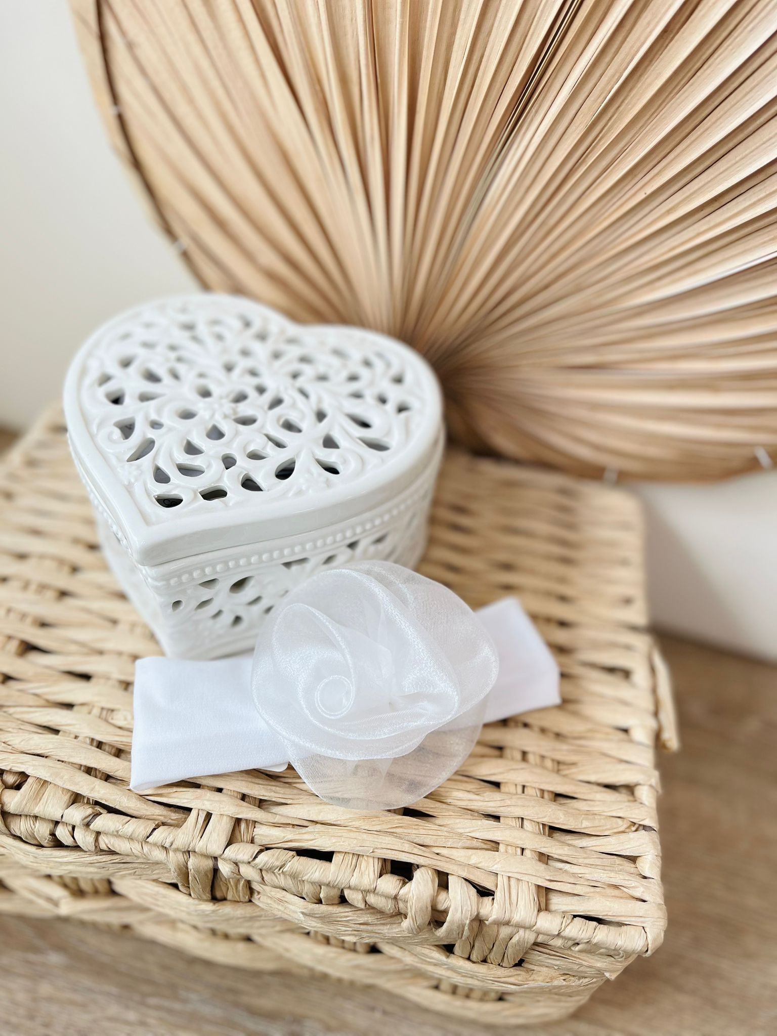 FASCIA BIANCO TULLE MAXI - Noi da piccoli