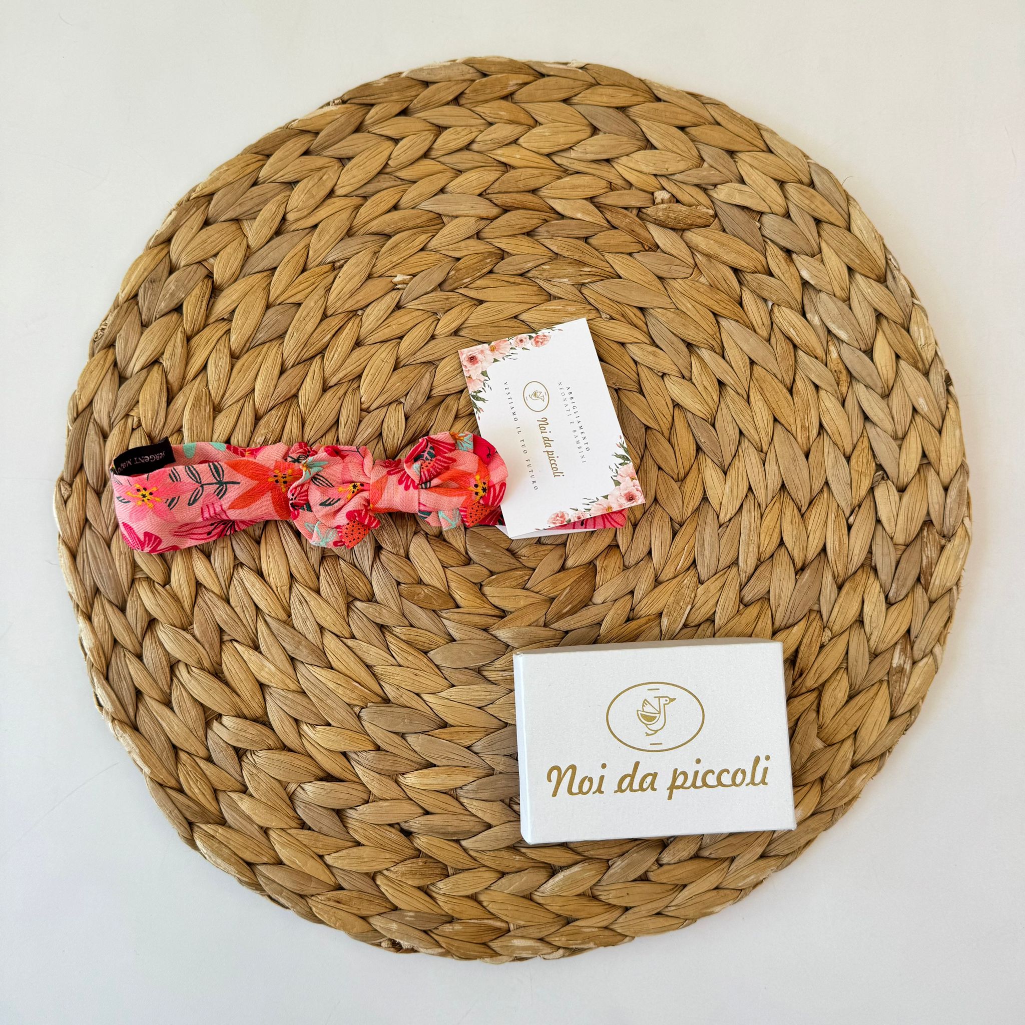 FASCIA CAPELLI ROSA - Noi da piccoli