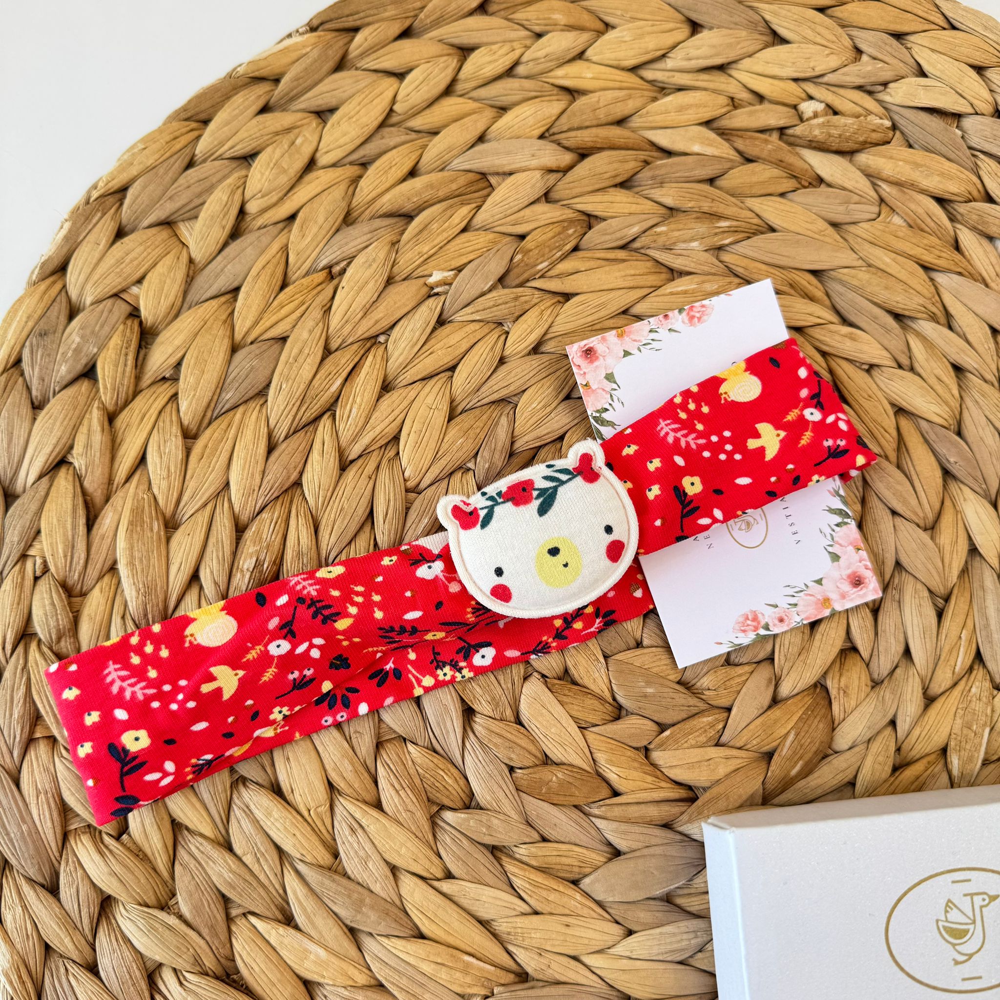 FASCIA CAPELLI Rosso - Noi da piccoli