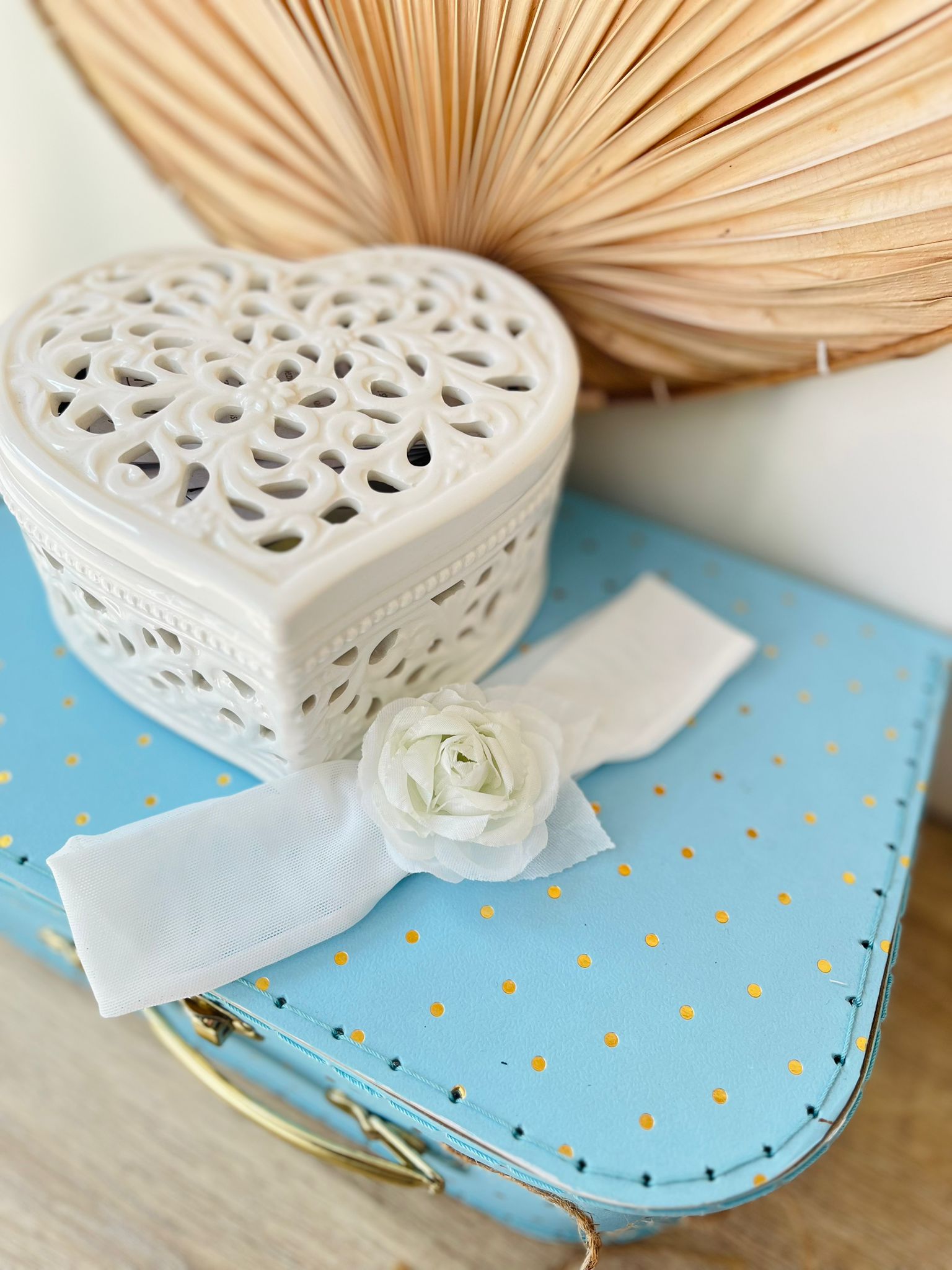 FASCIA CON FIORE IN VELO VERDE - Noi da piccoli