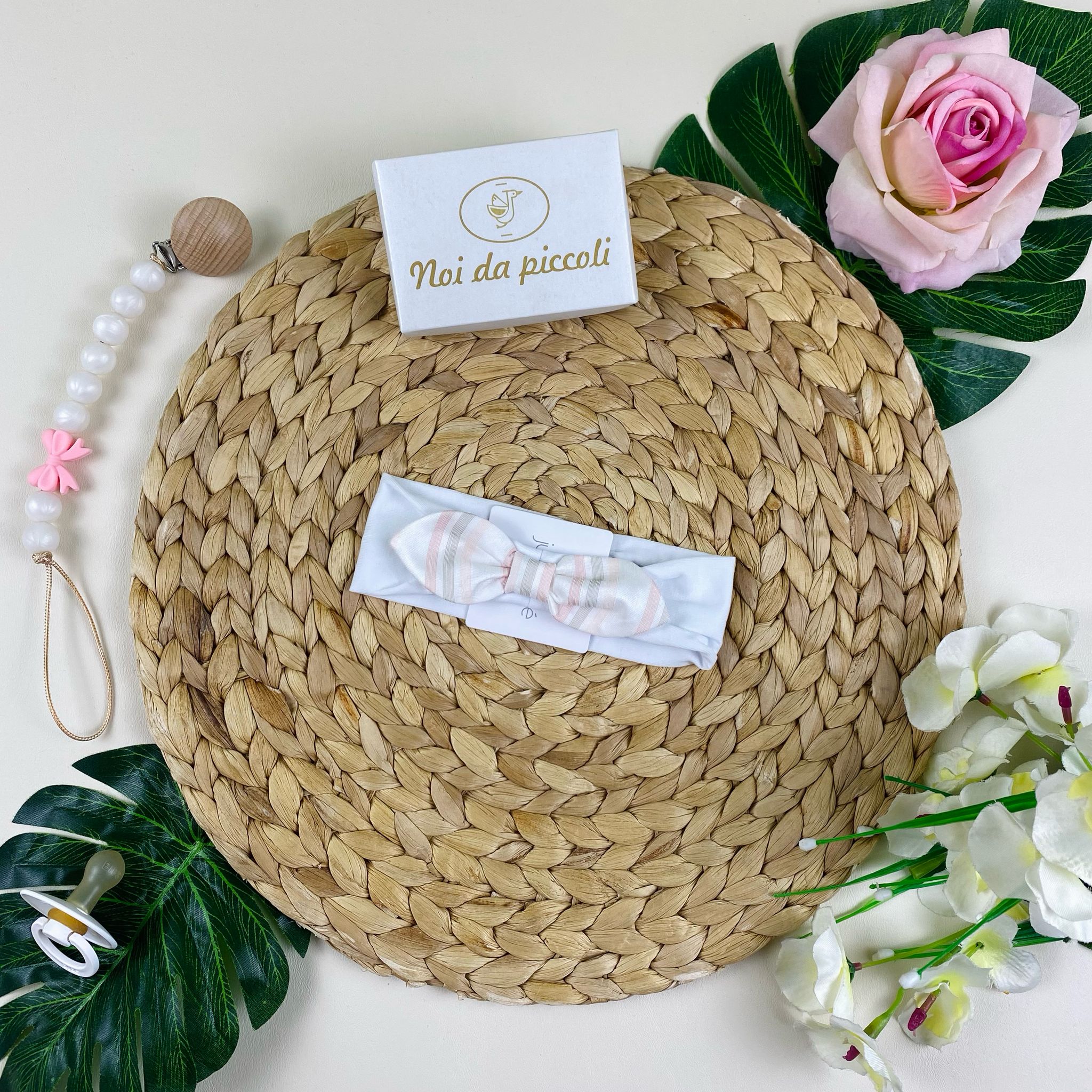 FASCIA Cotone Bianco - Noi da piccoli