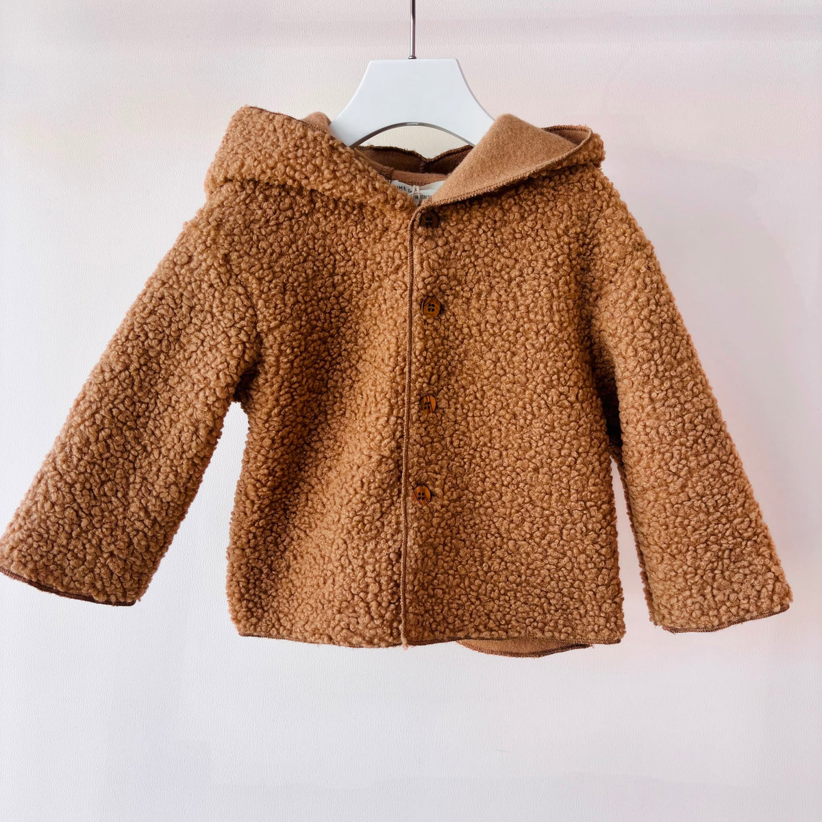 GIACCA EFFETTO BLOUCHE BEIGE - Noi da piccoli